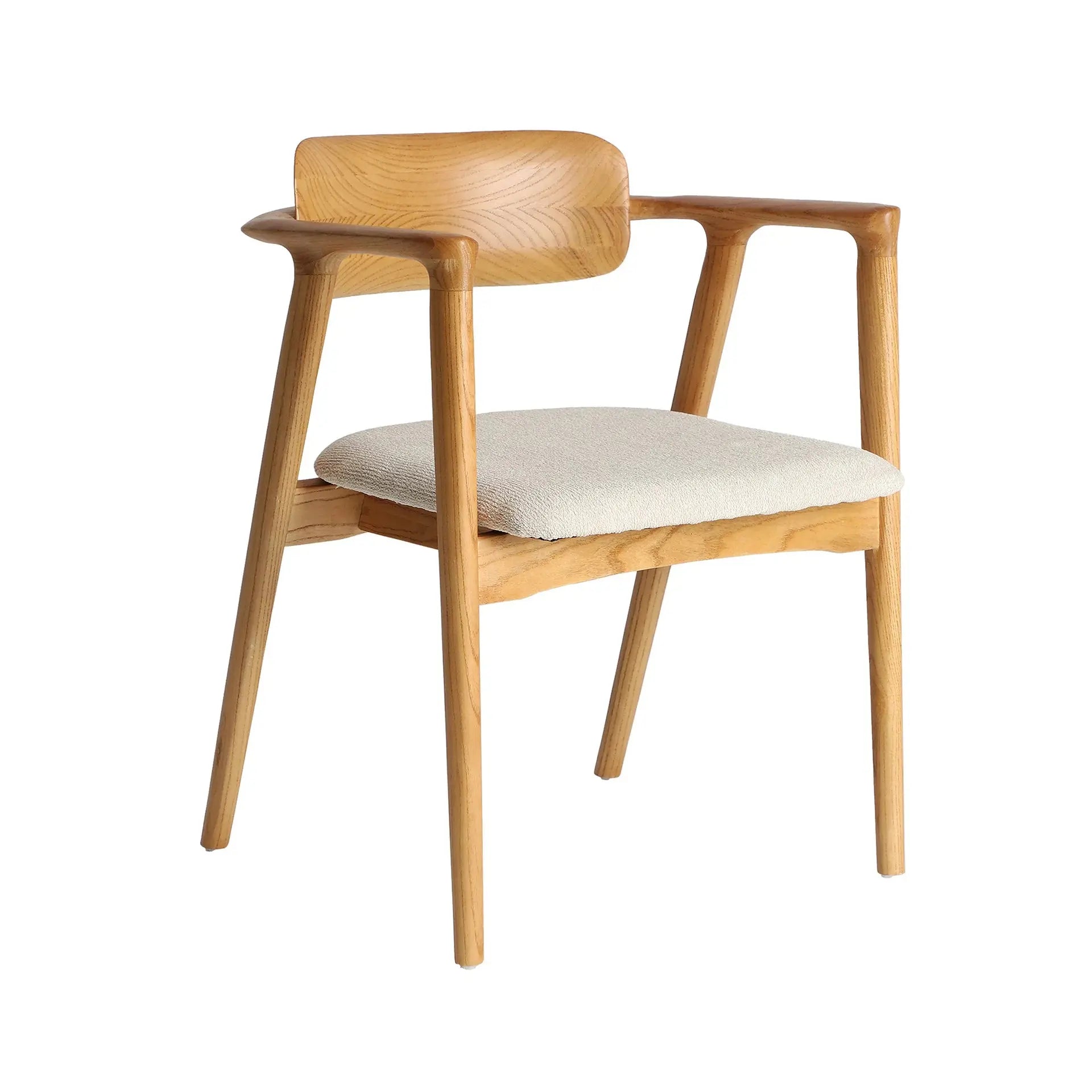 Chaise en Bois d'Orme ERISWIL - 49 x 49,5 cm KODU