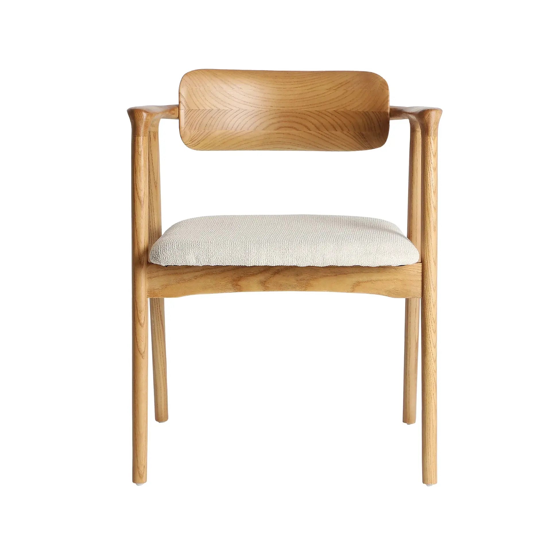 Chaise en Bois d'Orme ERISWIL - 49 x 49,5 cm KODU