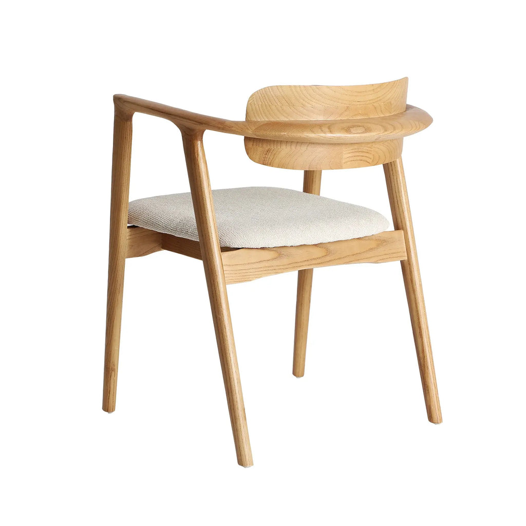 Chaise en Bois d'Orme ERISWIL - 49 x 49,5 cm KODU