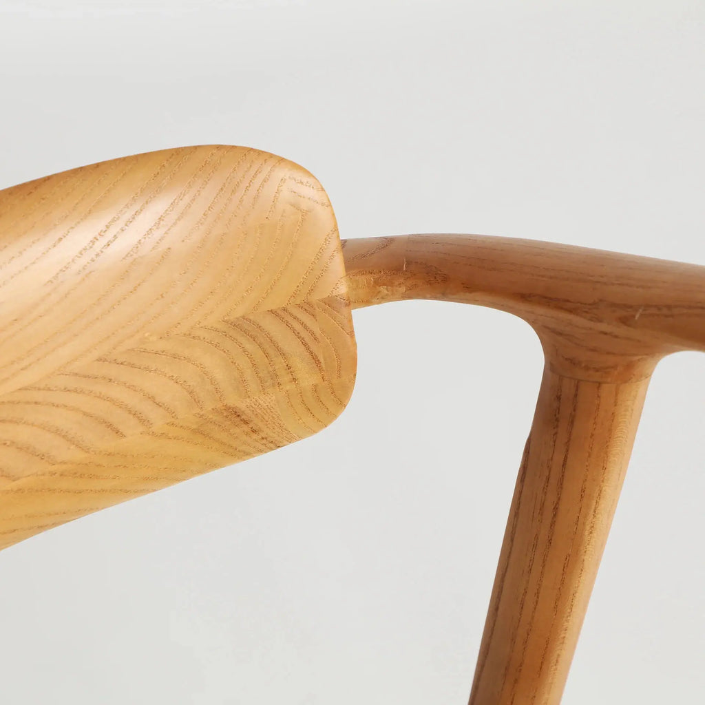 Chaise en Bois d'Orme ERISWIL - 49 x 49,5 cm KODU