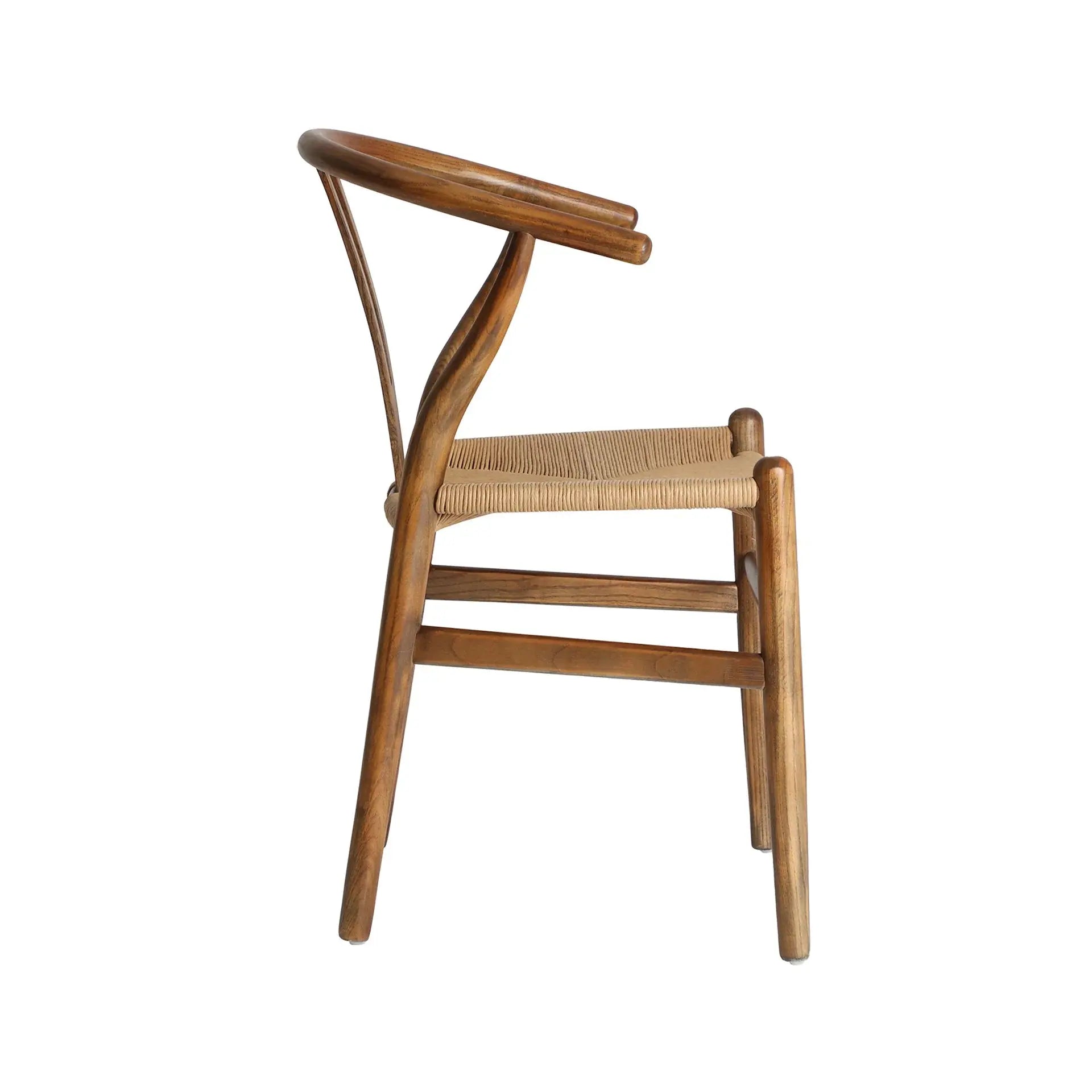 Chaise en Bois d'Orme ZERNEZ 51 x 55 cm KODU