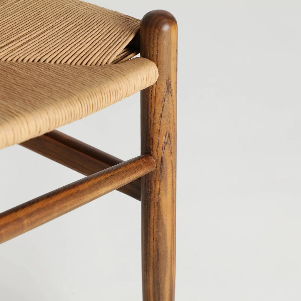 Chaise en Bois d'Orme ZERNEZ 51 x 55 cm KODU