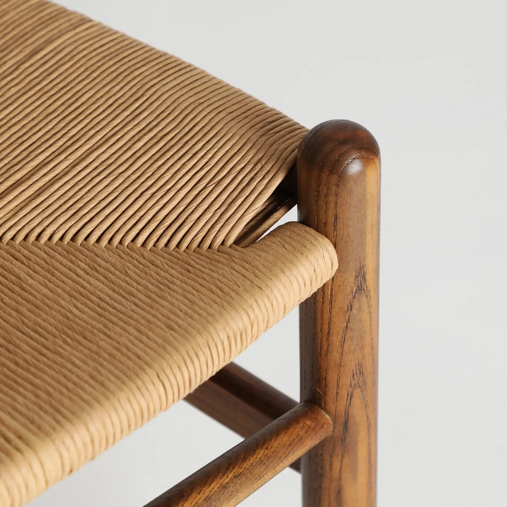 Chaise en Bois d'Orme ZERNEZ 51 x 55 cm KODU