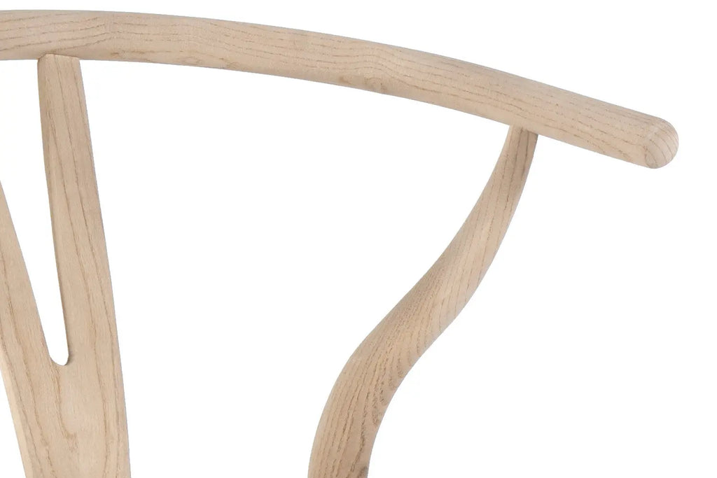 Chaise en Bois d'Orme avec l'Assise Tissé ELIA - 55 x 52.5cm Rousseau