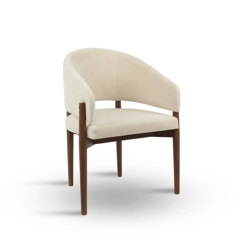 Chaise en bois d’hévéa VANIA - 61 x 55 cm Hawali Home