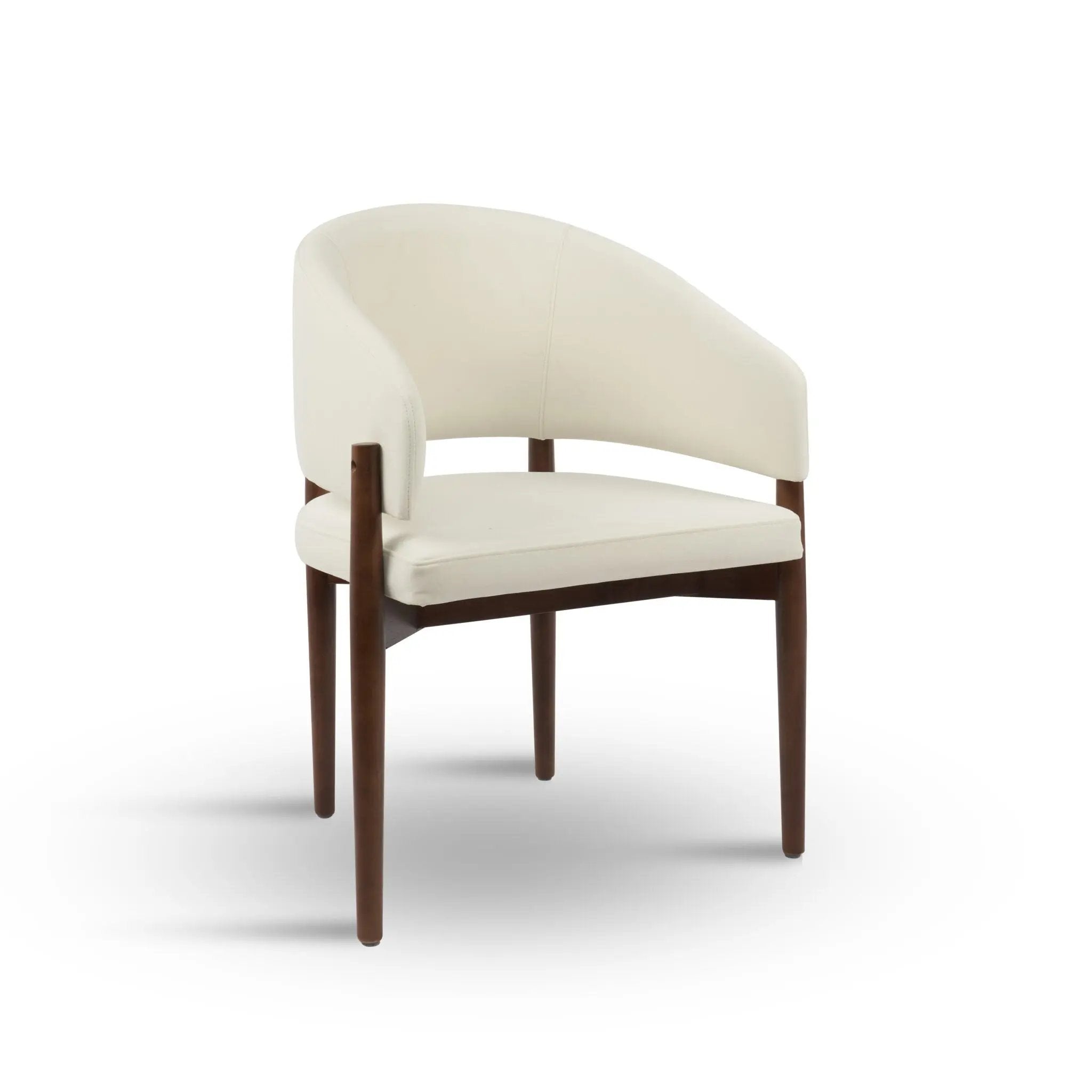 Chaise en bois d’hévéa VANIA - 61 x 55 cm Hawali Home