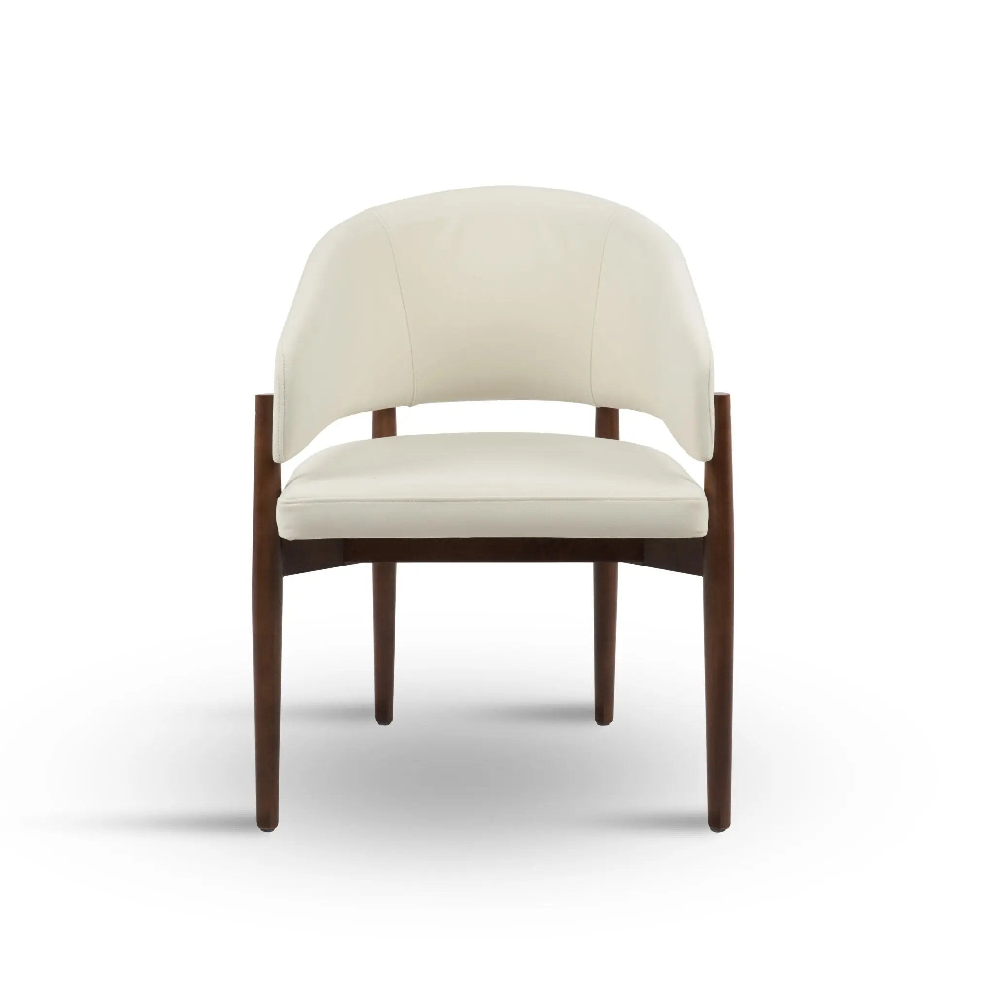 Chaise en bois d’hévéa VANIA - 61 x 55 cm Hawali Home