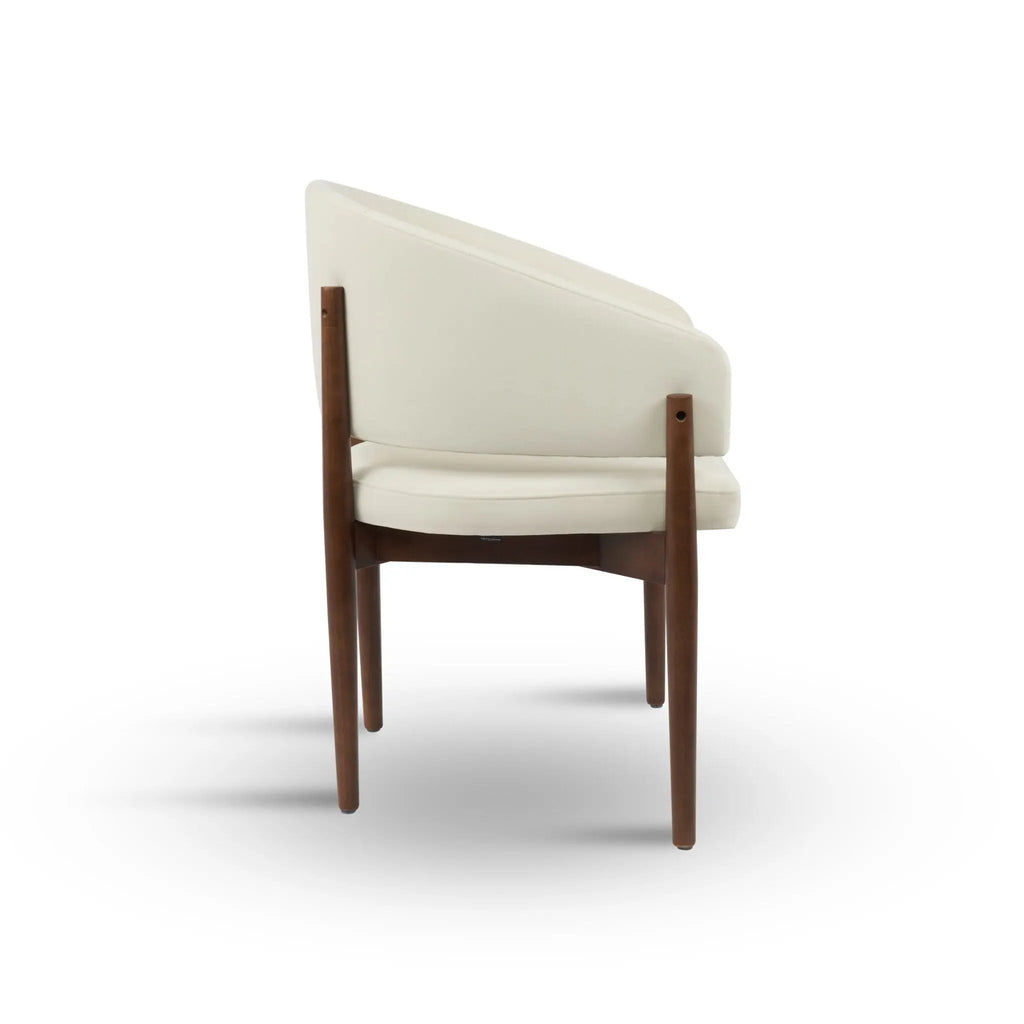 Chaise en bois d’hévéa VANIA - 61 x 55 cm Hawali Home