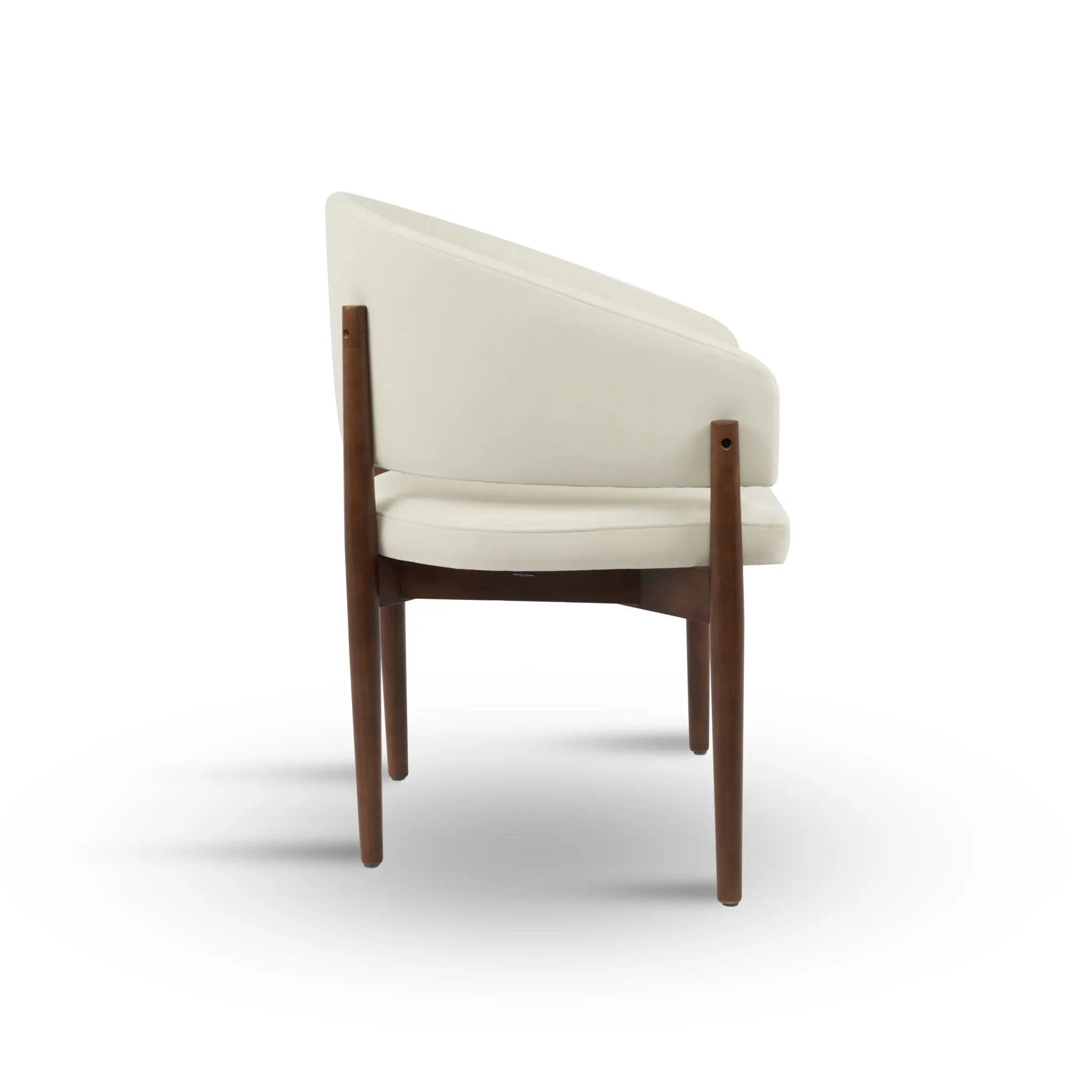 Chaise en bois d’hévéa VANIA - 61 x 55 cm Hawali Home