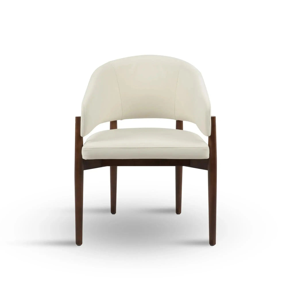 Chaise en bois d’hévéa VANIA - 61 x 55 cm Hawali Home