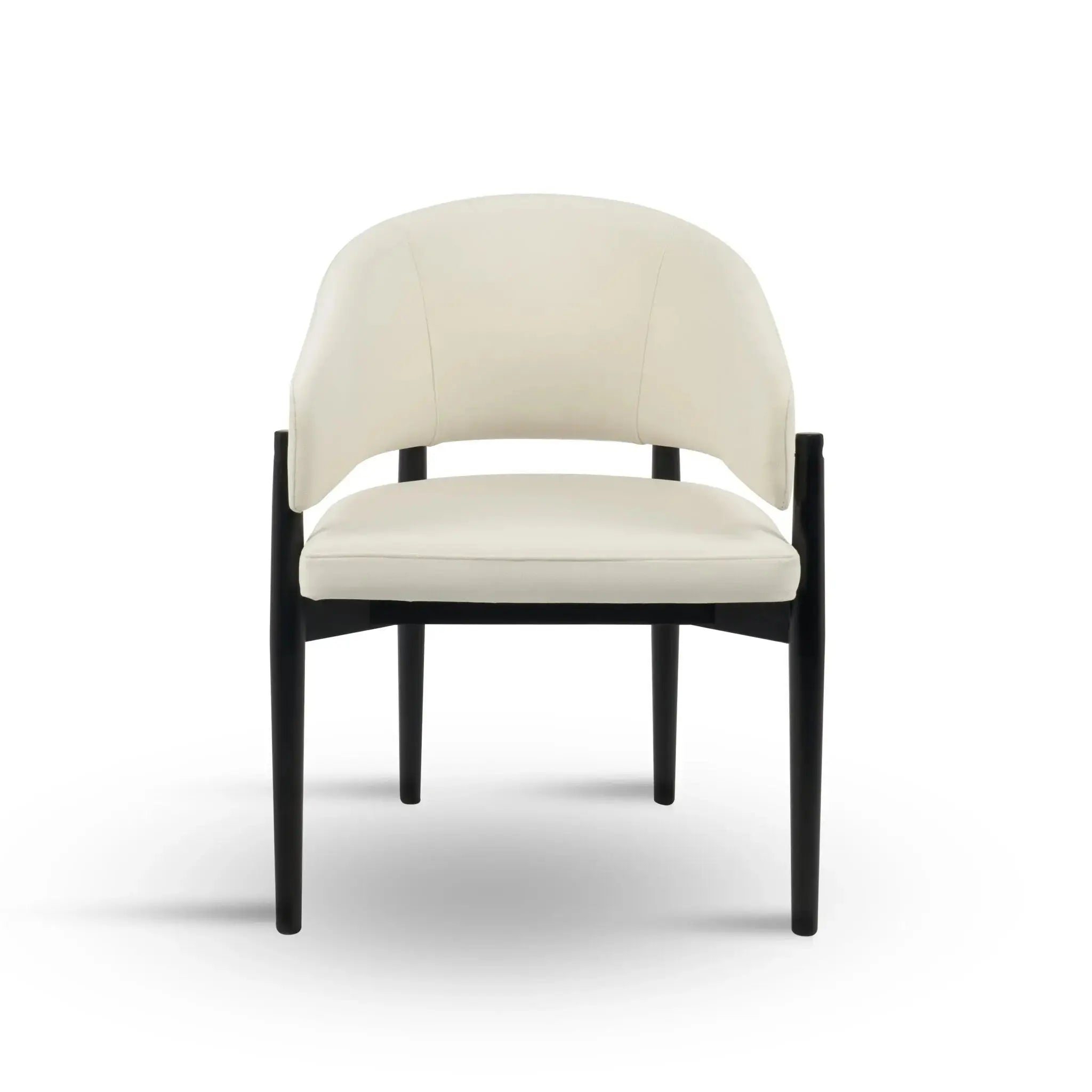 Chaise en bois d’hévéa VANIA - 61 x 55 cm Hawali Home