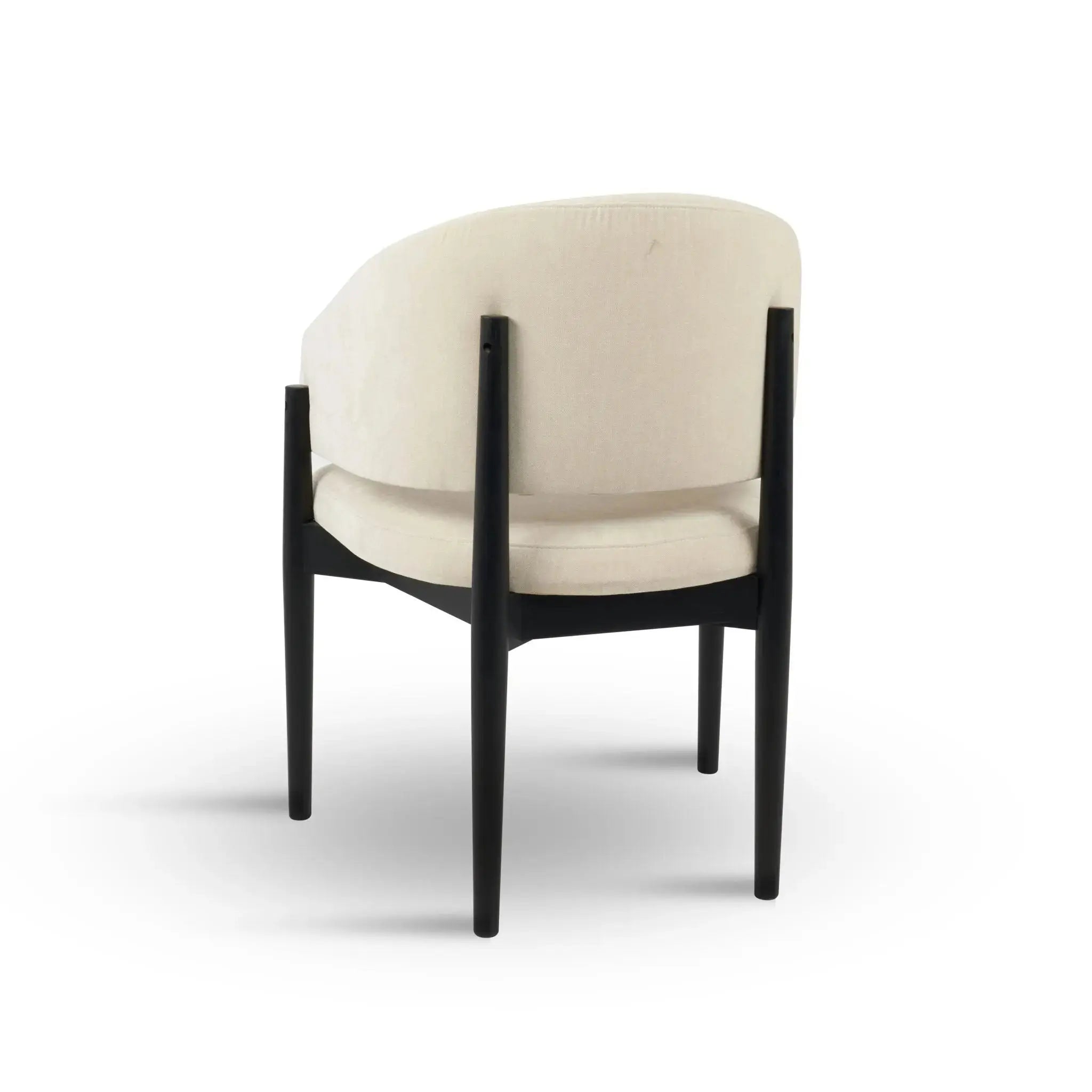 Chaise en bois d’hévéa VANIA - 61 x 55 cm Hawali Home