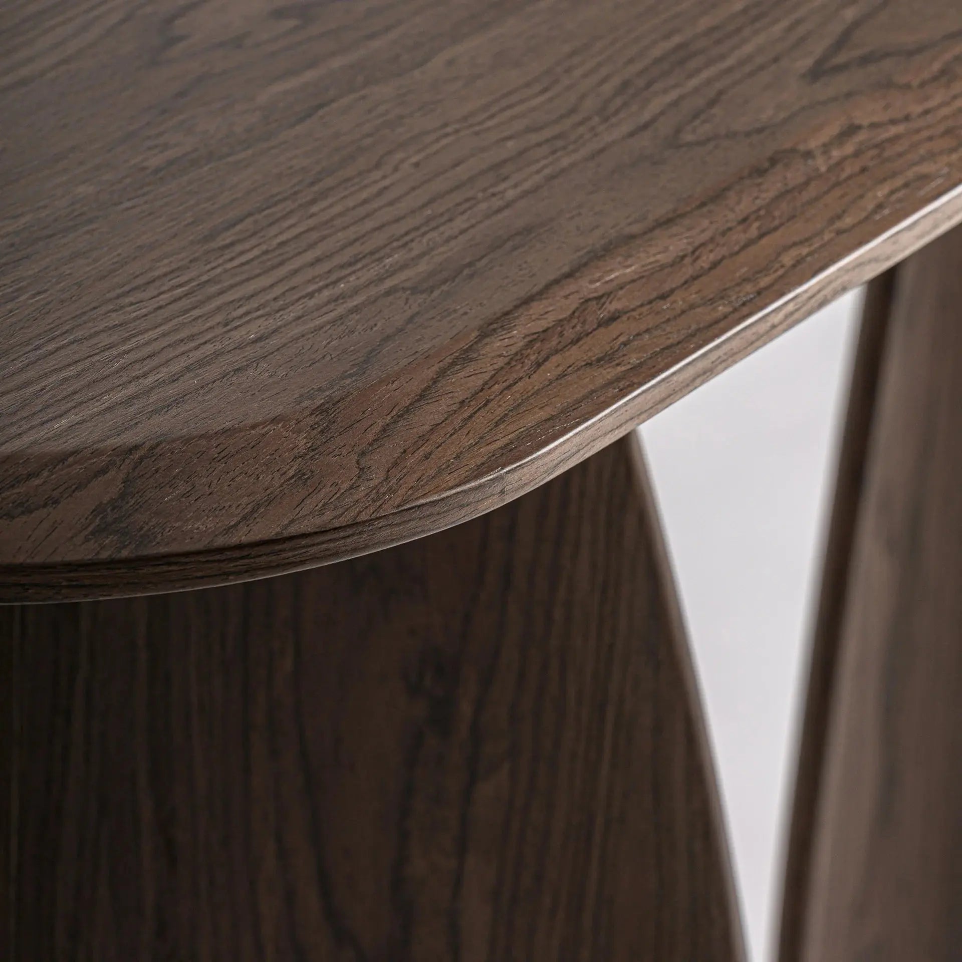 Console de Salon en Bois MDF et Placage en Bois Marron ARKO - 150 x 40 cm KODU