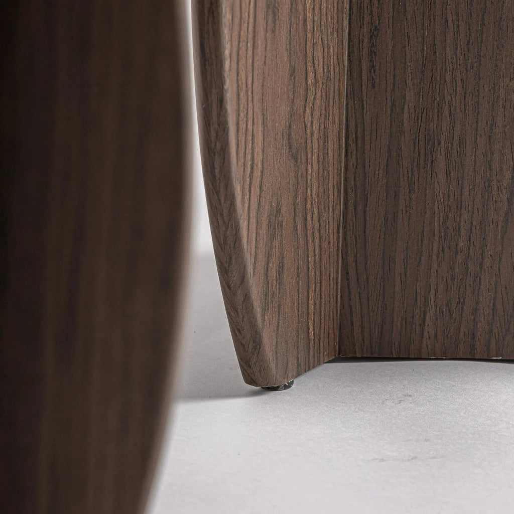 Console de Salon en Bois MDF et Placage en Bois Marron ARKO - 150 x 40 cm KODU