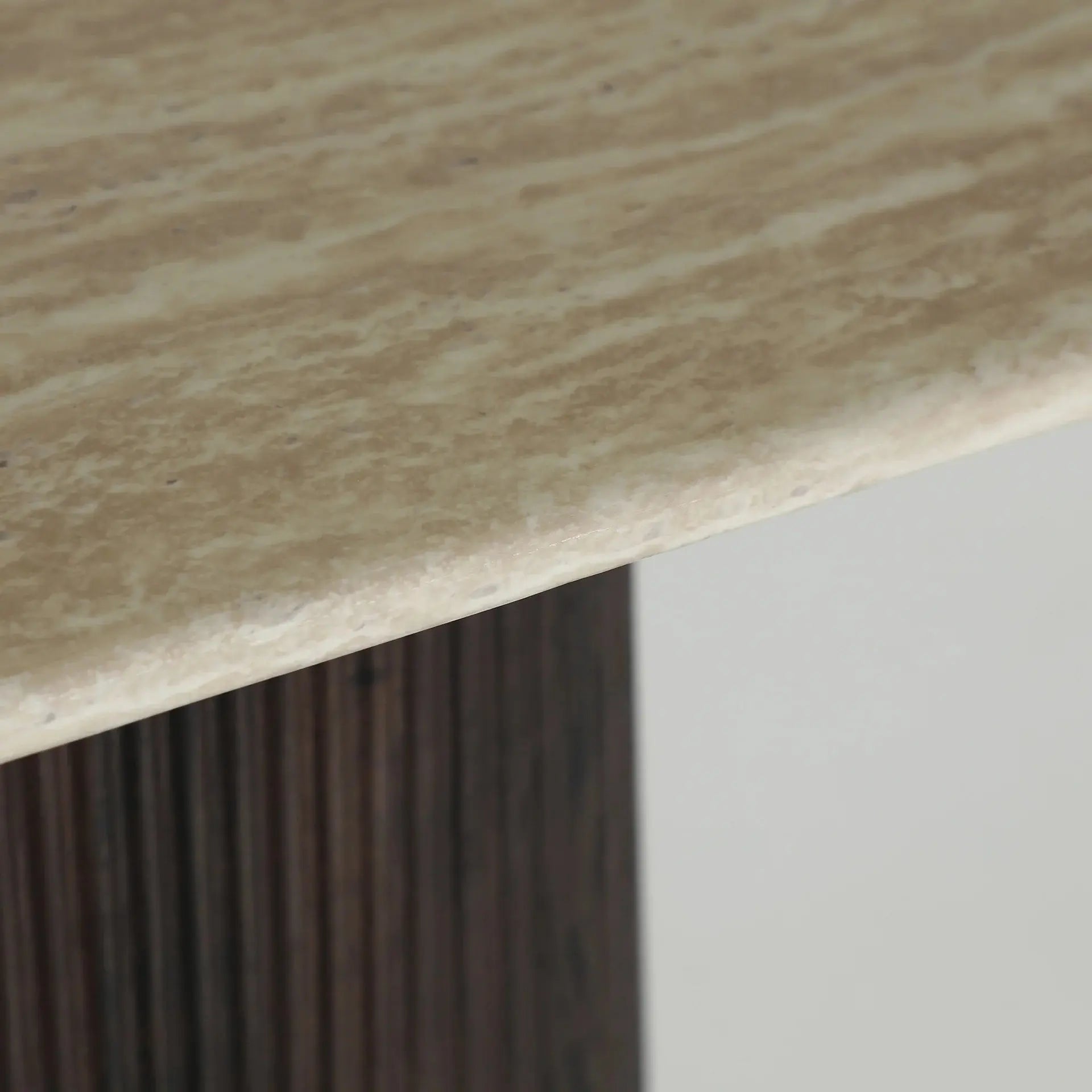Console en Marbre et Bois VERONA - 150 x 40 cm KODU