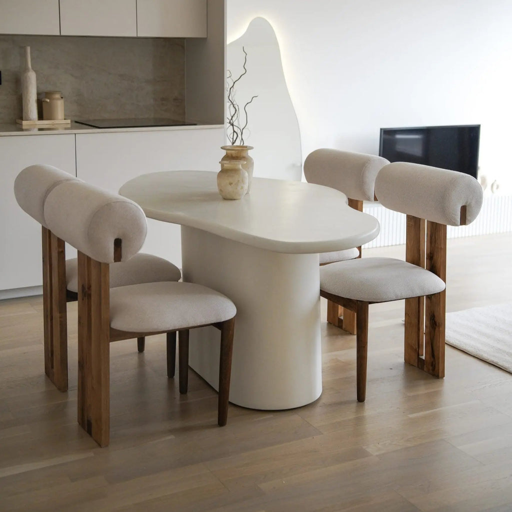 Chaise en Bois BETTY - 50 x 49 cm Hawali Home