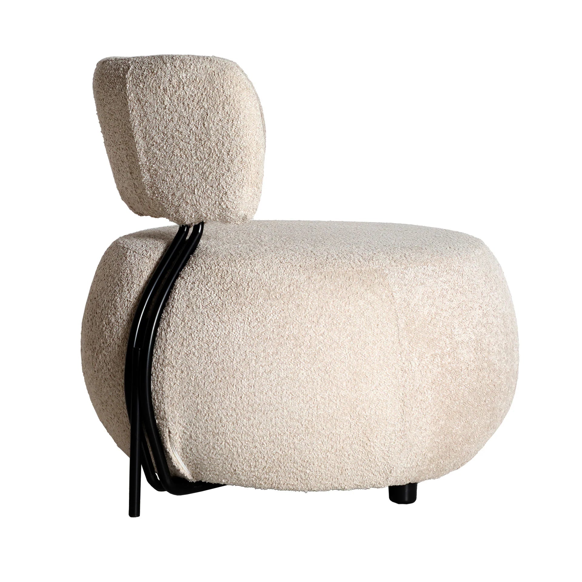 Fauteuil Bouclé Valence KODU