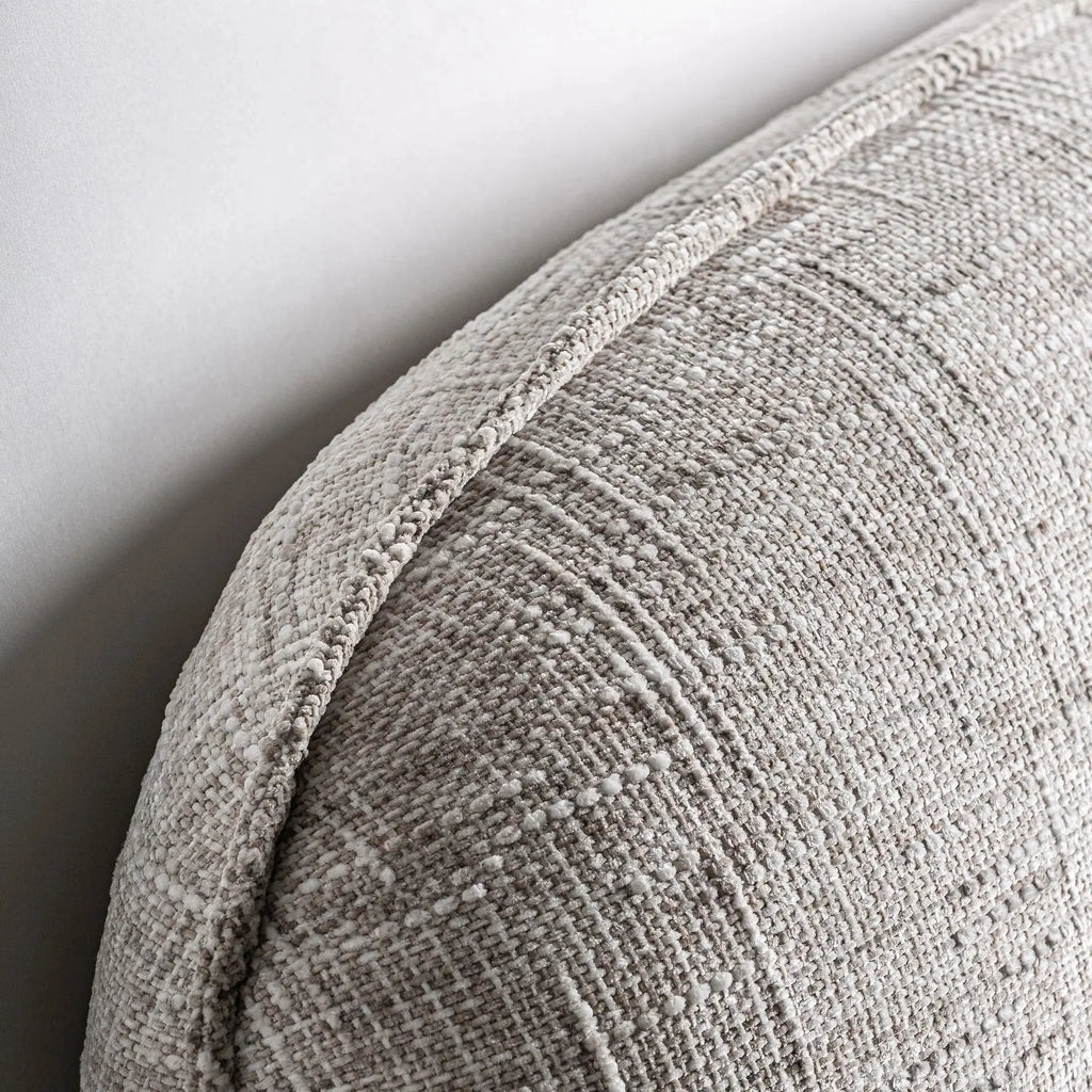 Lit 2 Places Beige SANNES - 180 x 200 cm KODU