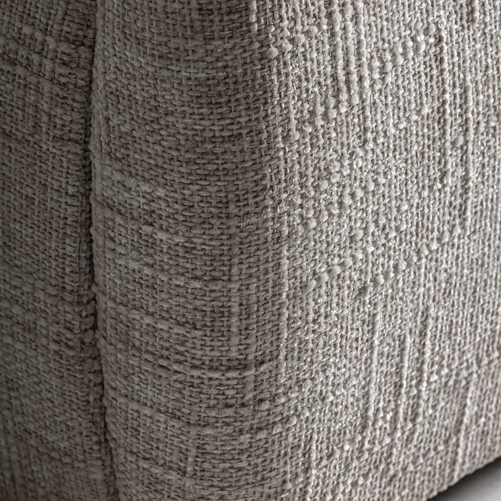 Lit Coffre 2 Places Gris Marbré VERNA - 160 x 200 cm KODU