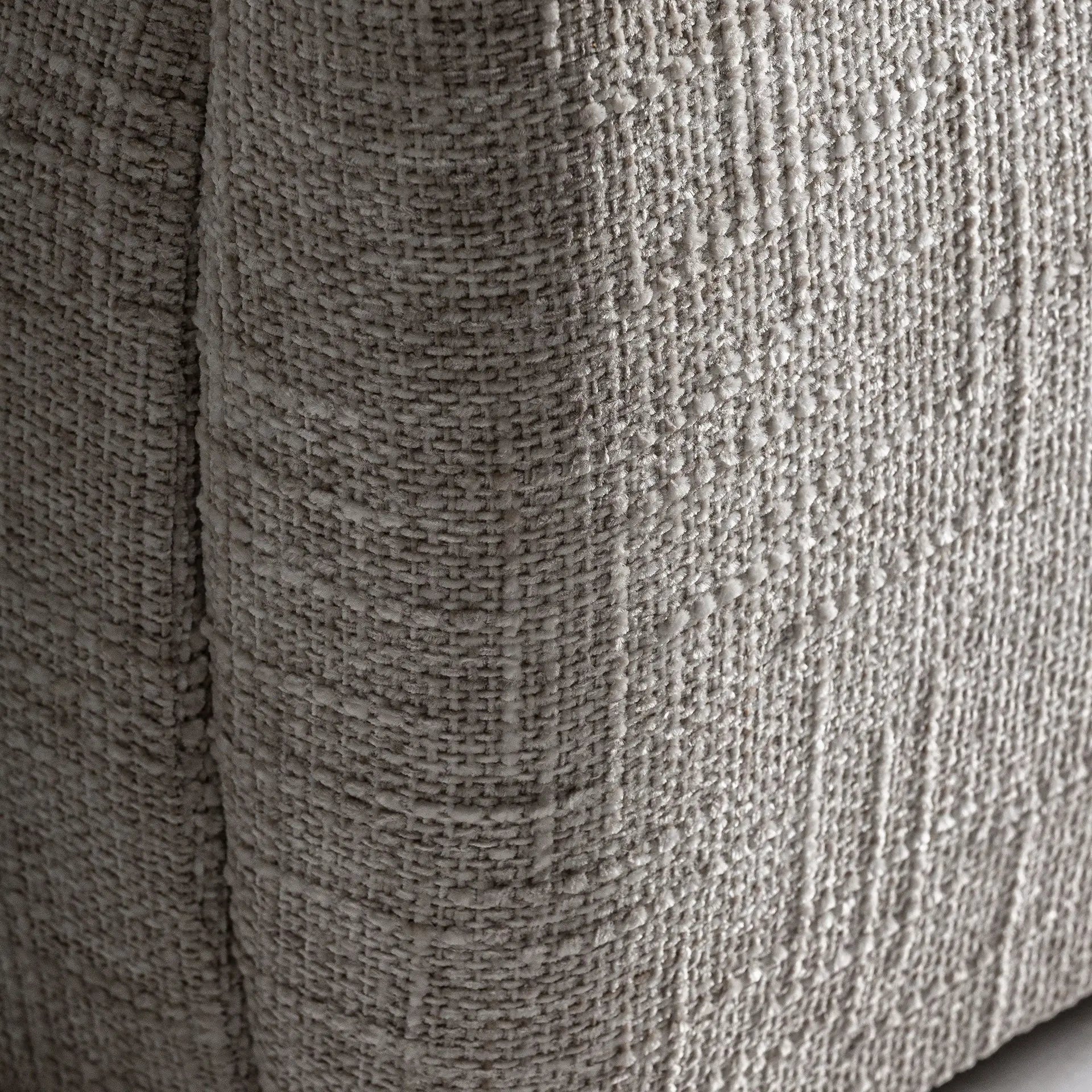 Lit Coffre 2 Places Gris Marbré VERNA - 160 x 200 cm KODU