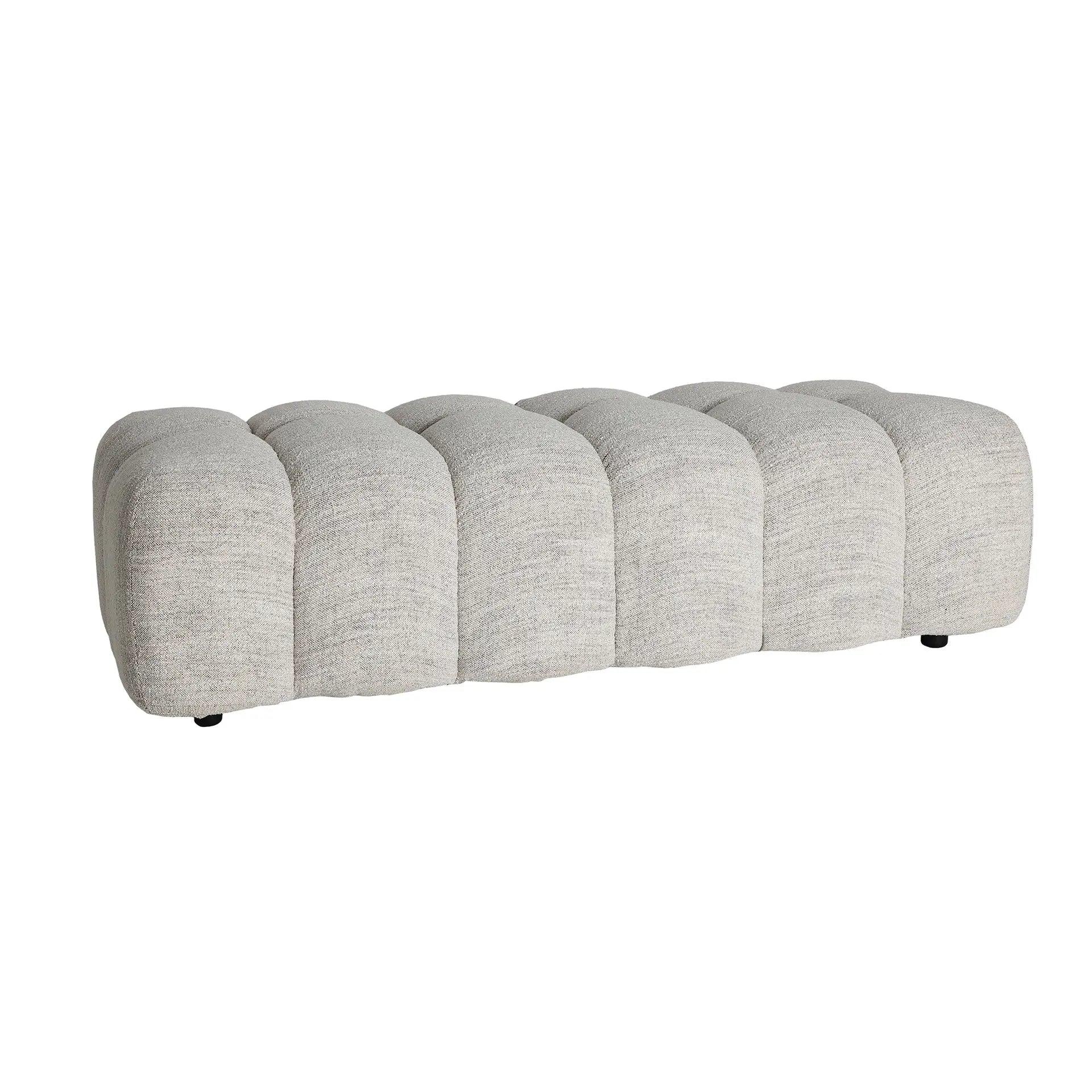 Pied de Lit Beige SEDRUN - 159 x 67 cm KODU