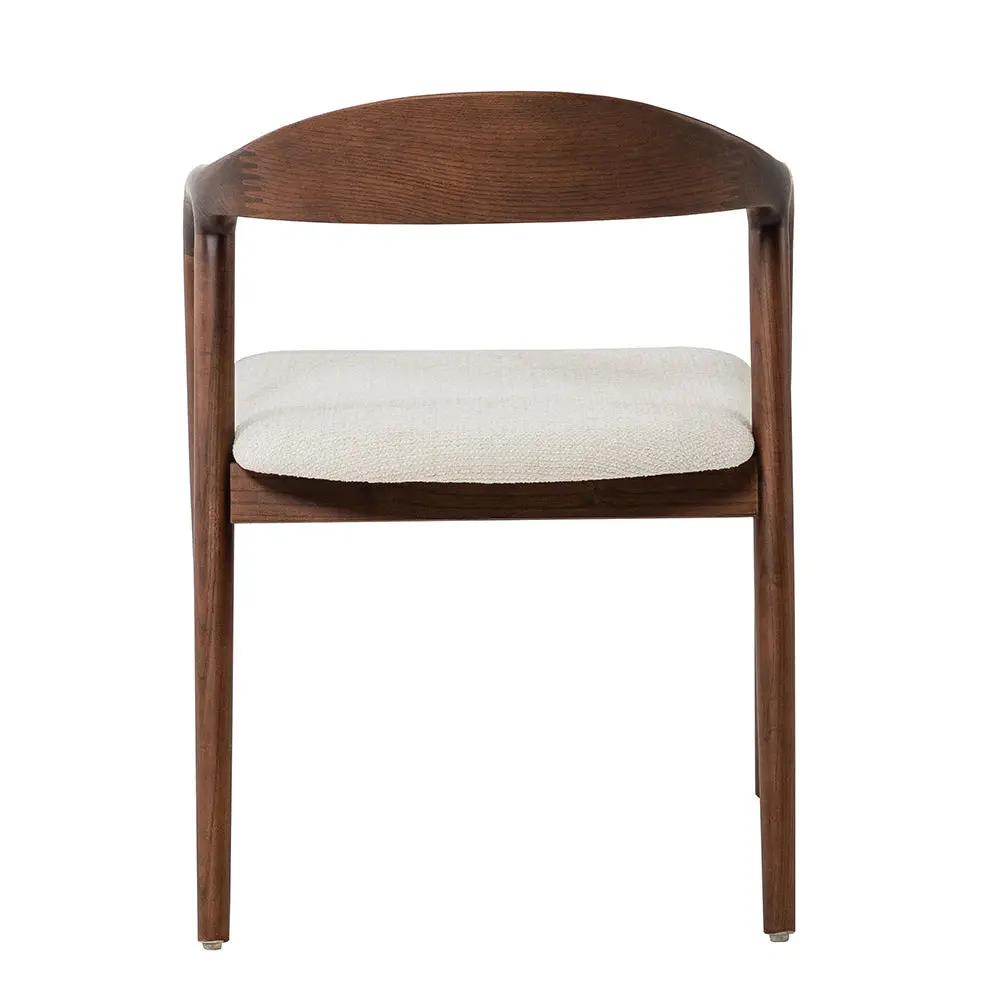 Chaise en Bois d'hévéa LOUISA - 61 x 55 cm Hawali Home