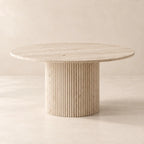 Table Basse Ronde MARY - 80 x 40 cm Hawali Home