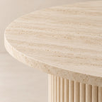 Table Basse Ronde MARY - 80 x 40 cm Hawali Home