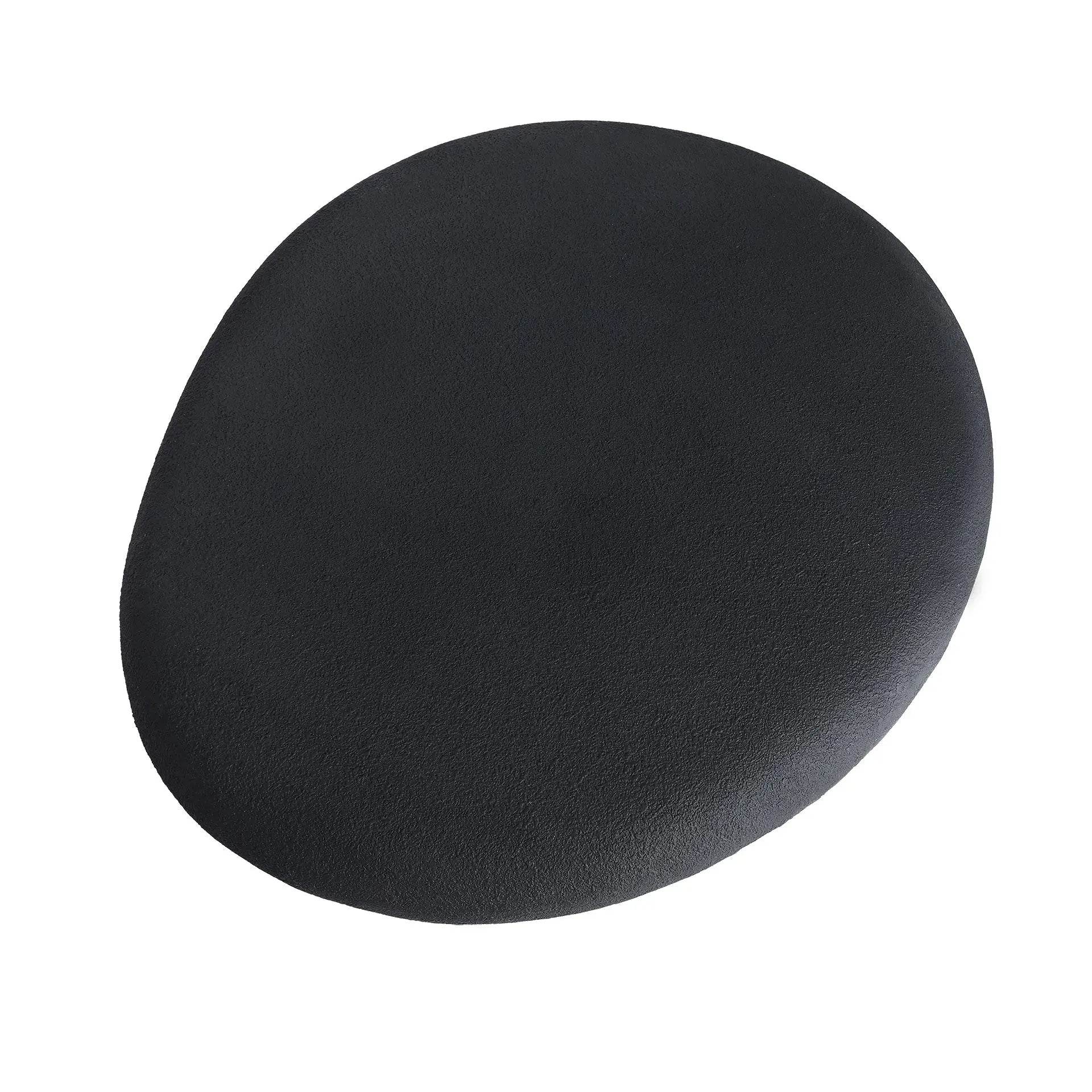 Table Basse de Salon en Béton Armé Noir CHOLET - 101 x 90 cm KODU