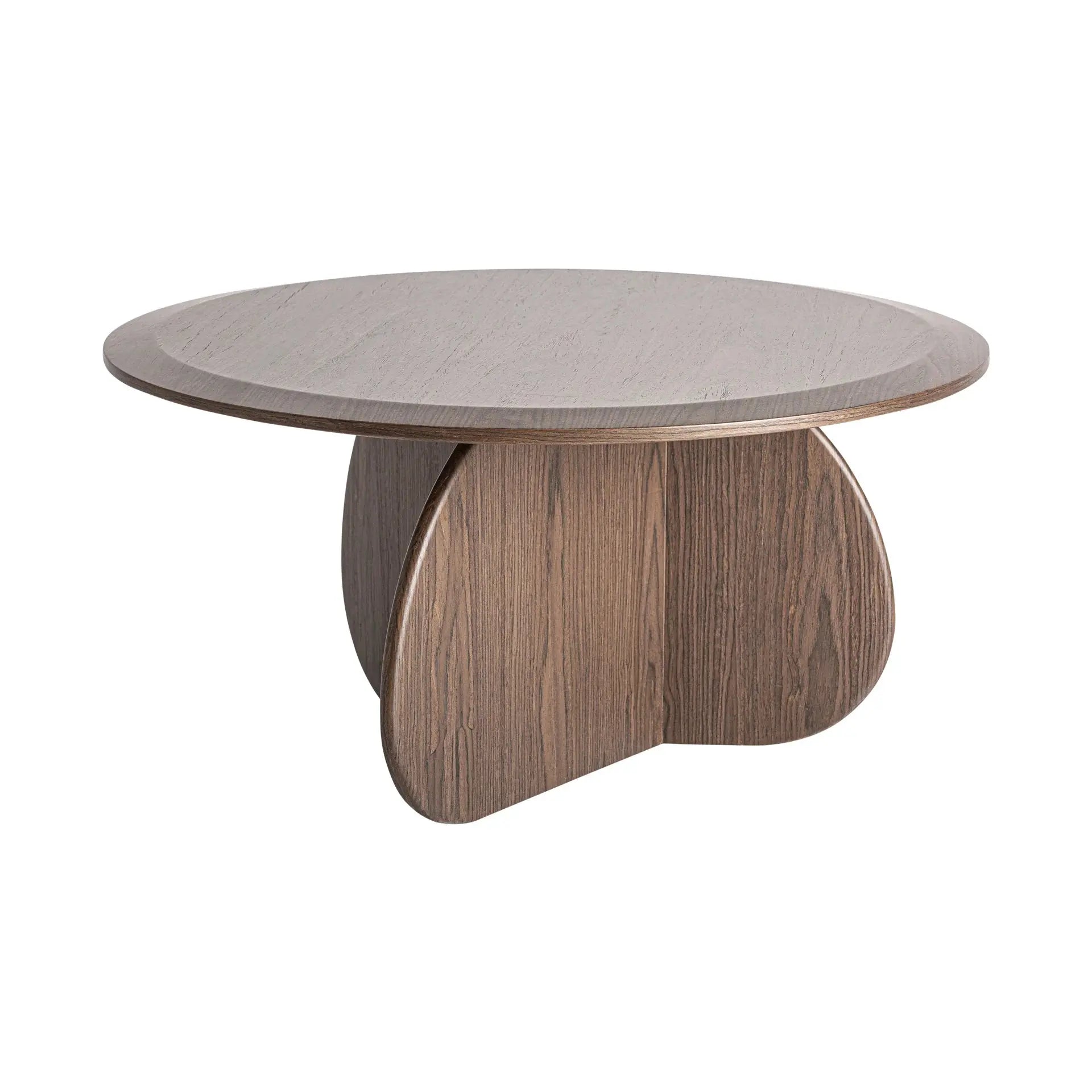 Table Basse de Salon en Bois MDF et Placage Bois ARKO - 56 x 41 cm KODU
