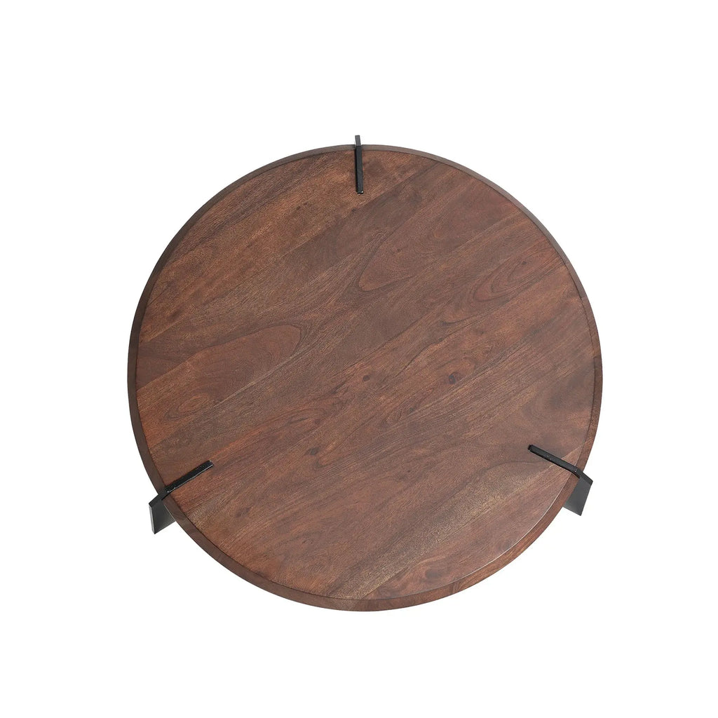 Table Basse de Salon en Bois d'Acacia SURSEE - 90 cm KODU