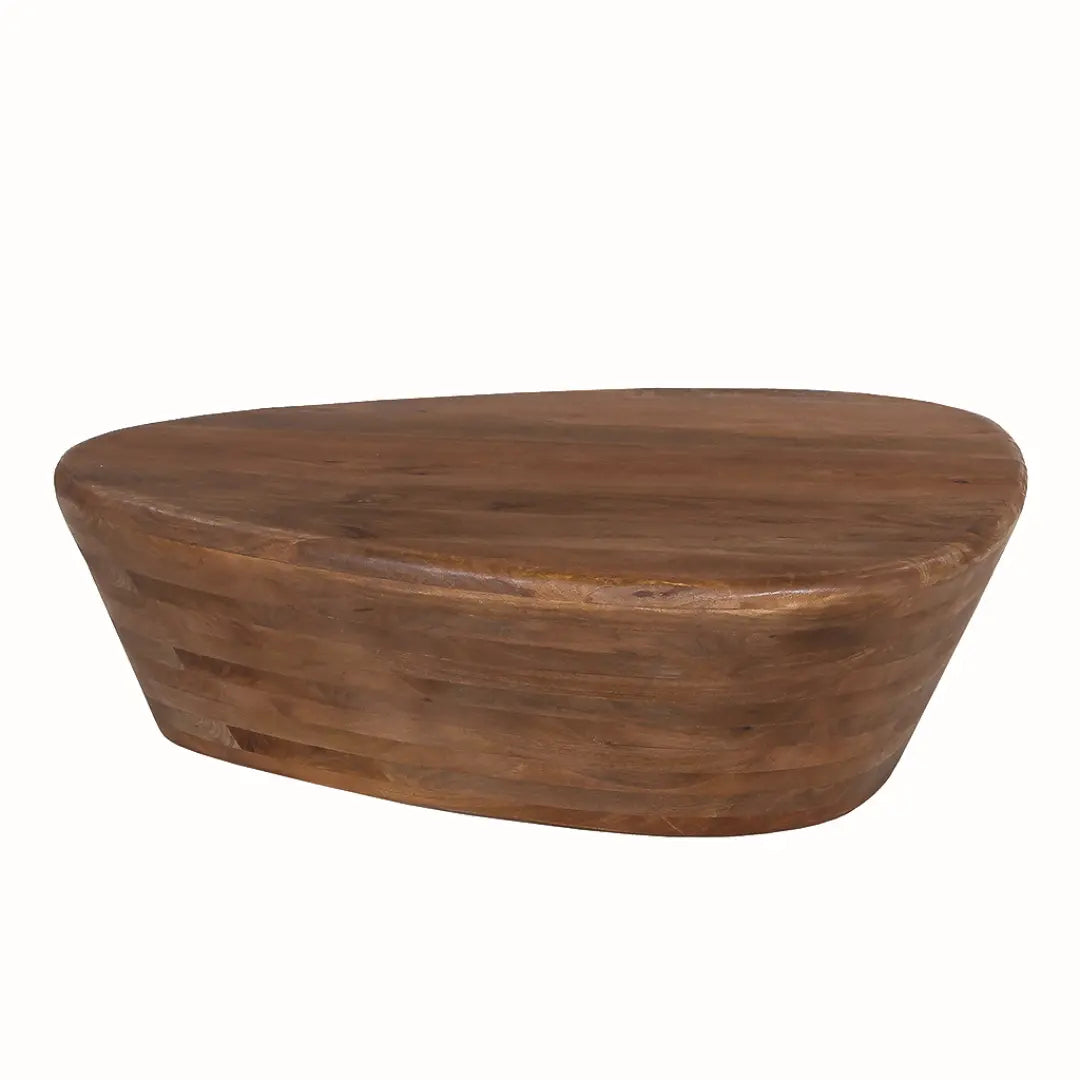 Table Basse en Bois de Manguier MALIA - 107 cm Rousseau