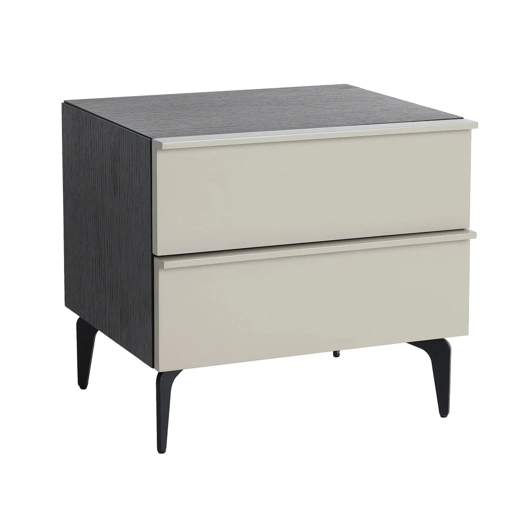 Table De Chevet en Bois MDF LINDFLUR - 50 x 40 cm KODU