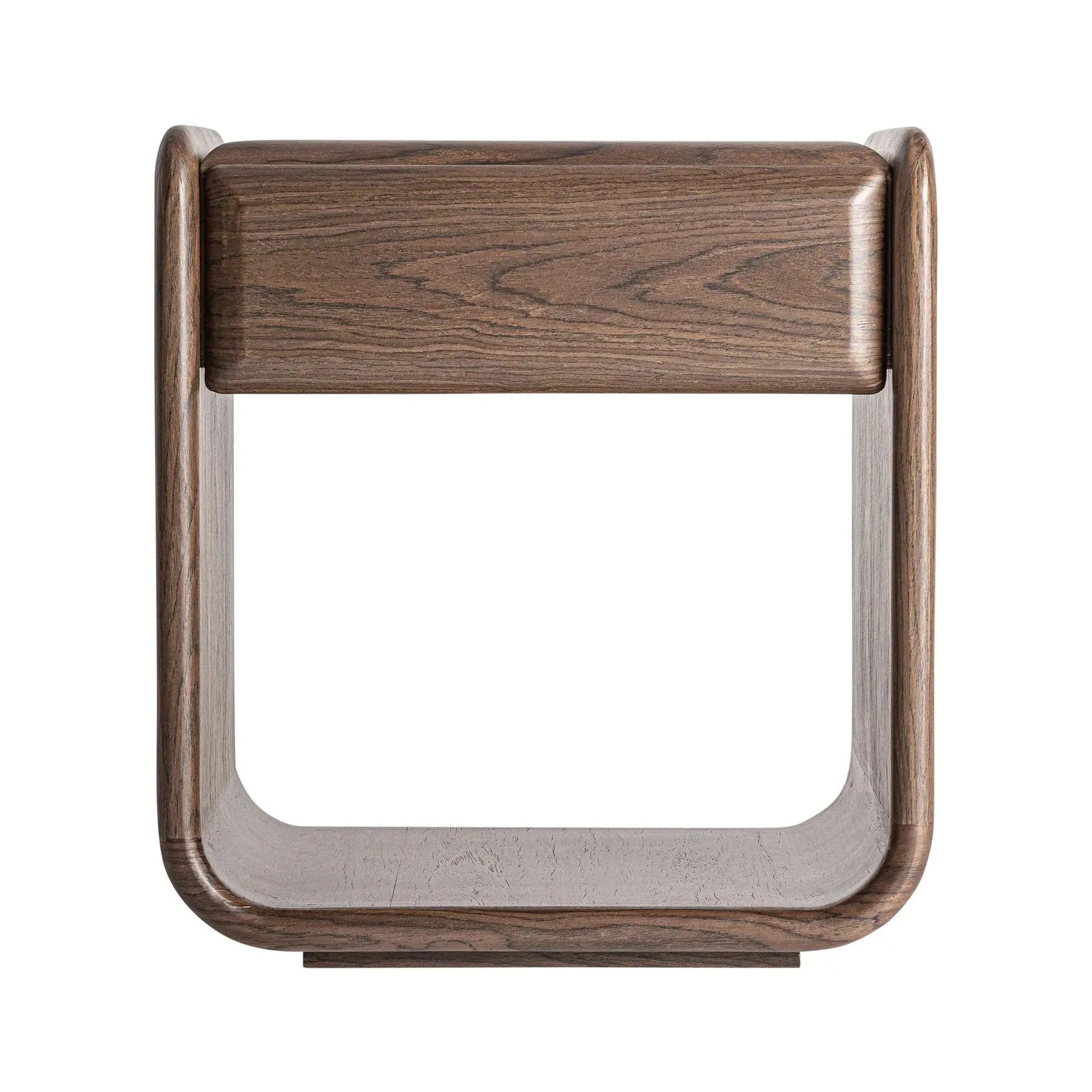 Table De Chevet en Bois MDF et Placage en Bois ARKO - 50 x 40 cm KODU