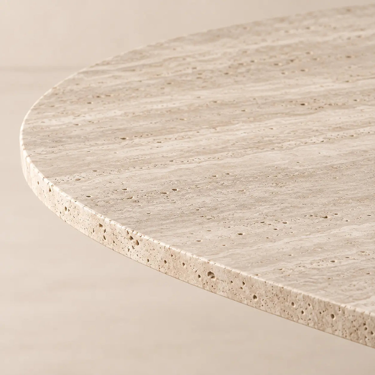 Table à manger travertin MARY personnalisable sur mesure – Hawali Home