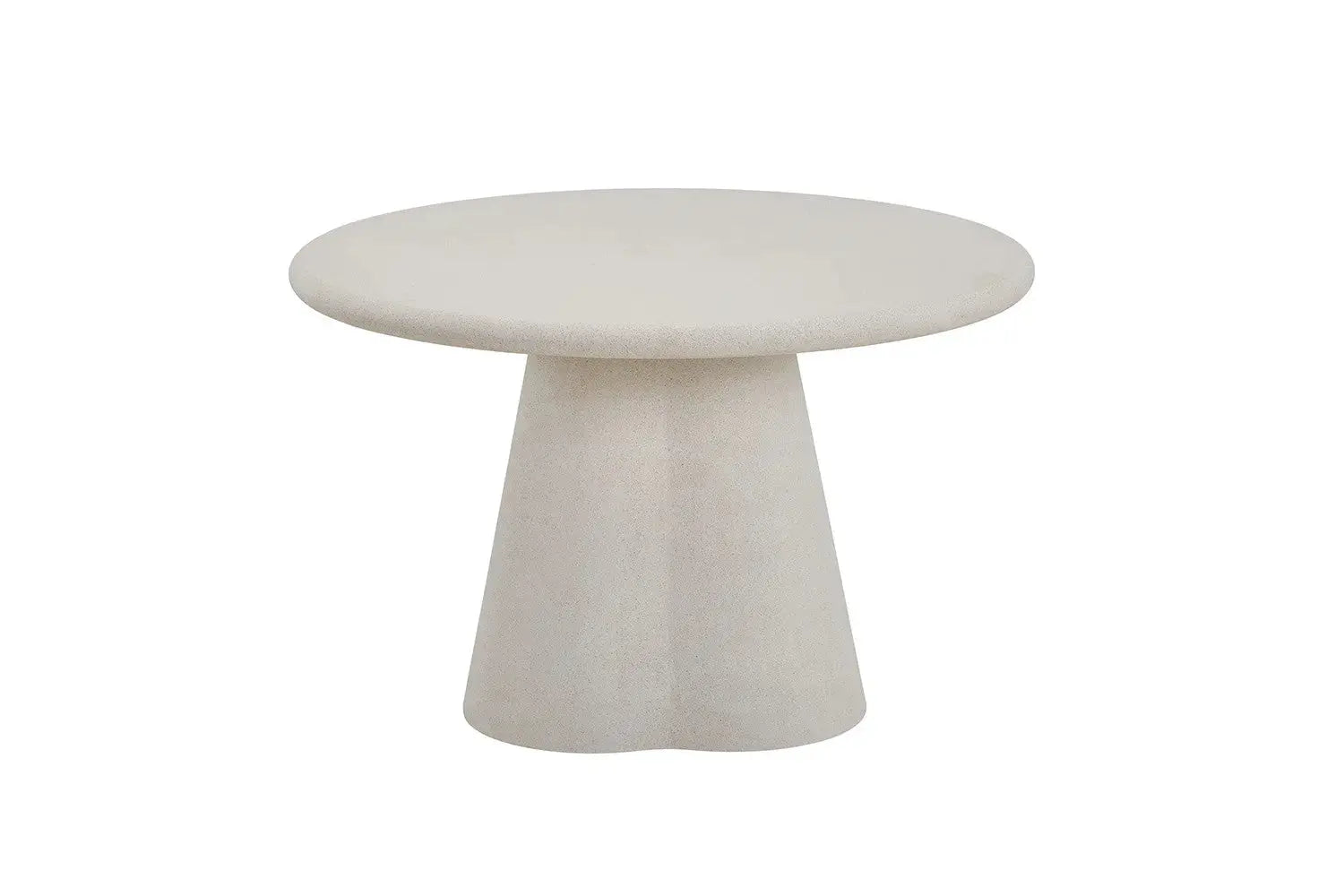 Table à Manger Ronde Effet Ciment ORKA - 120 cm Rousseau
