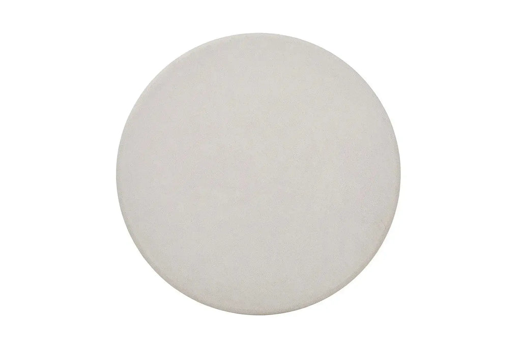 Table à Manger Ronde Effet Ciment ORKA - 120 cm Rousseau