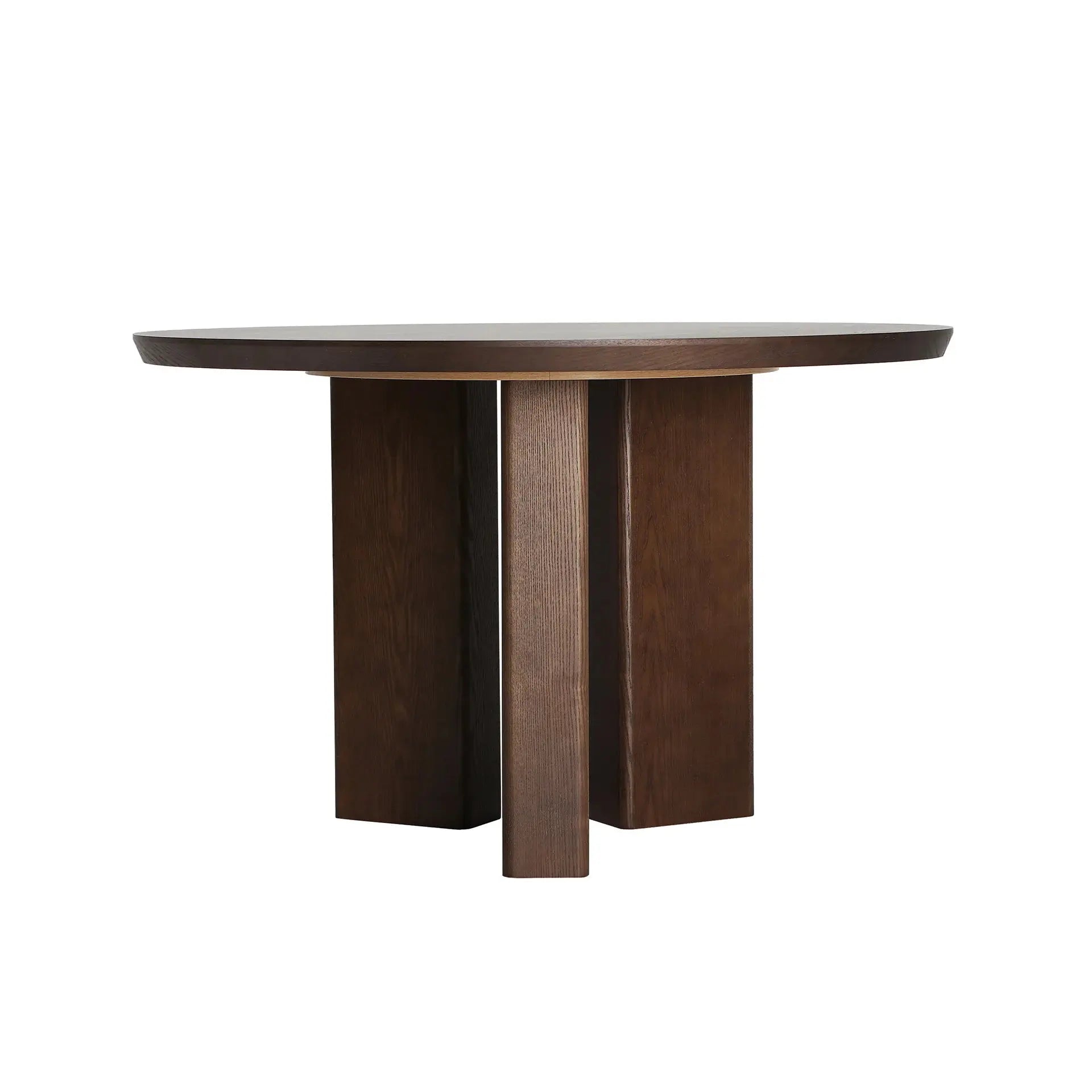 Table à Manger Ronde en Bois HIRZEL - 120 cm KODU