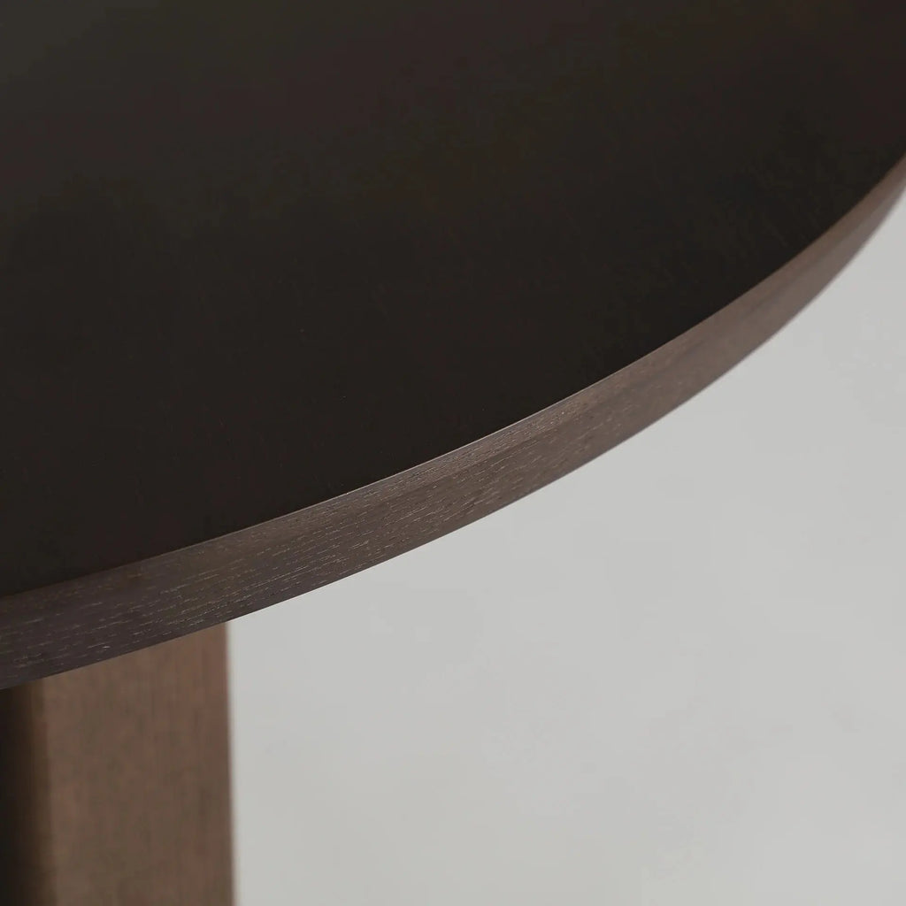 Table à Manger Ronde en Bois HIRZEL - 120 cm KODU