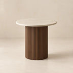 Table d'Appoint Ronde ELENA - 45 x 50 cm Hawali Home