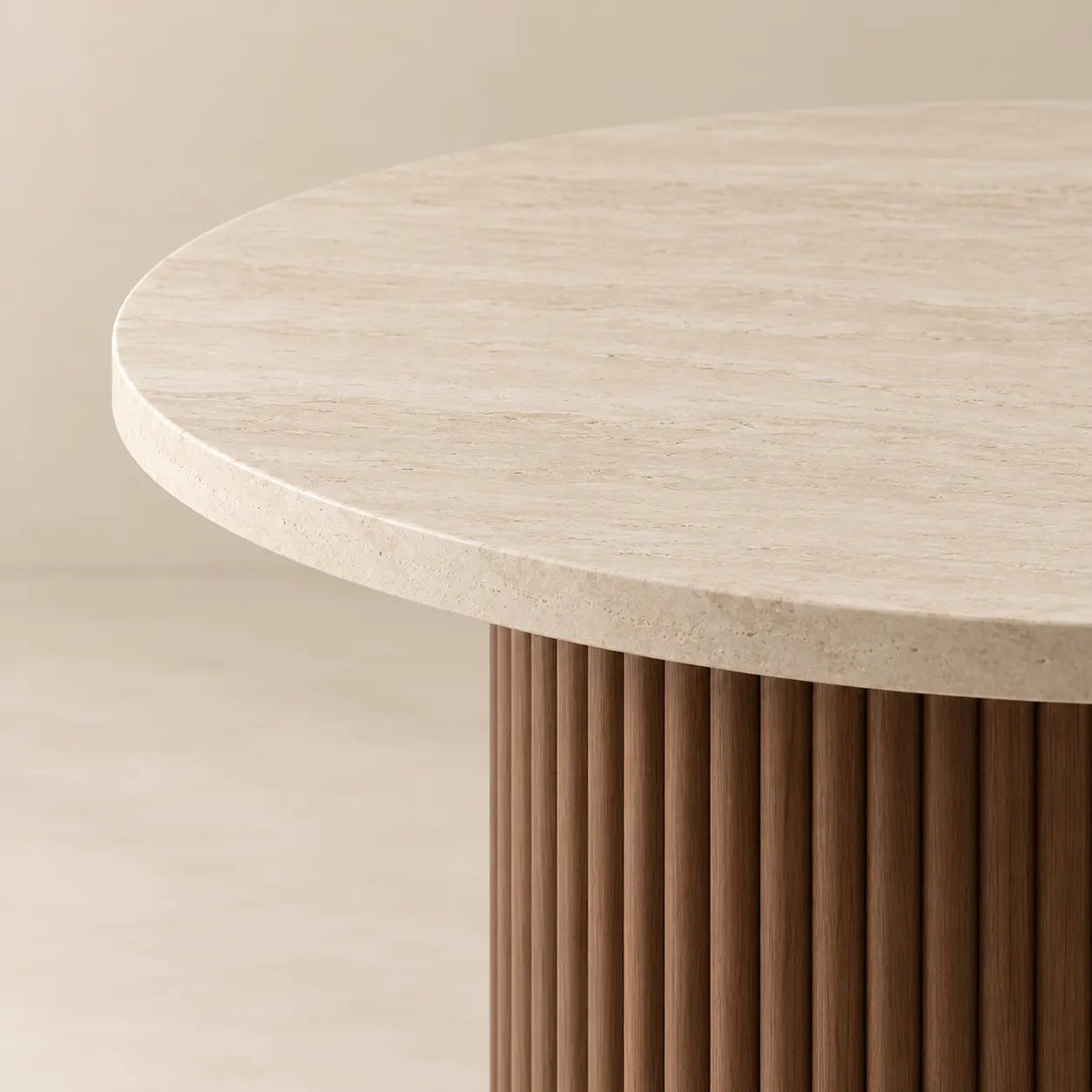 Table d'Appoint Ronde ELENA - 45 x 50 cm Hawali Home