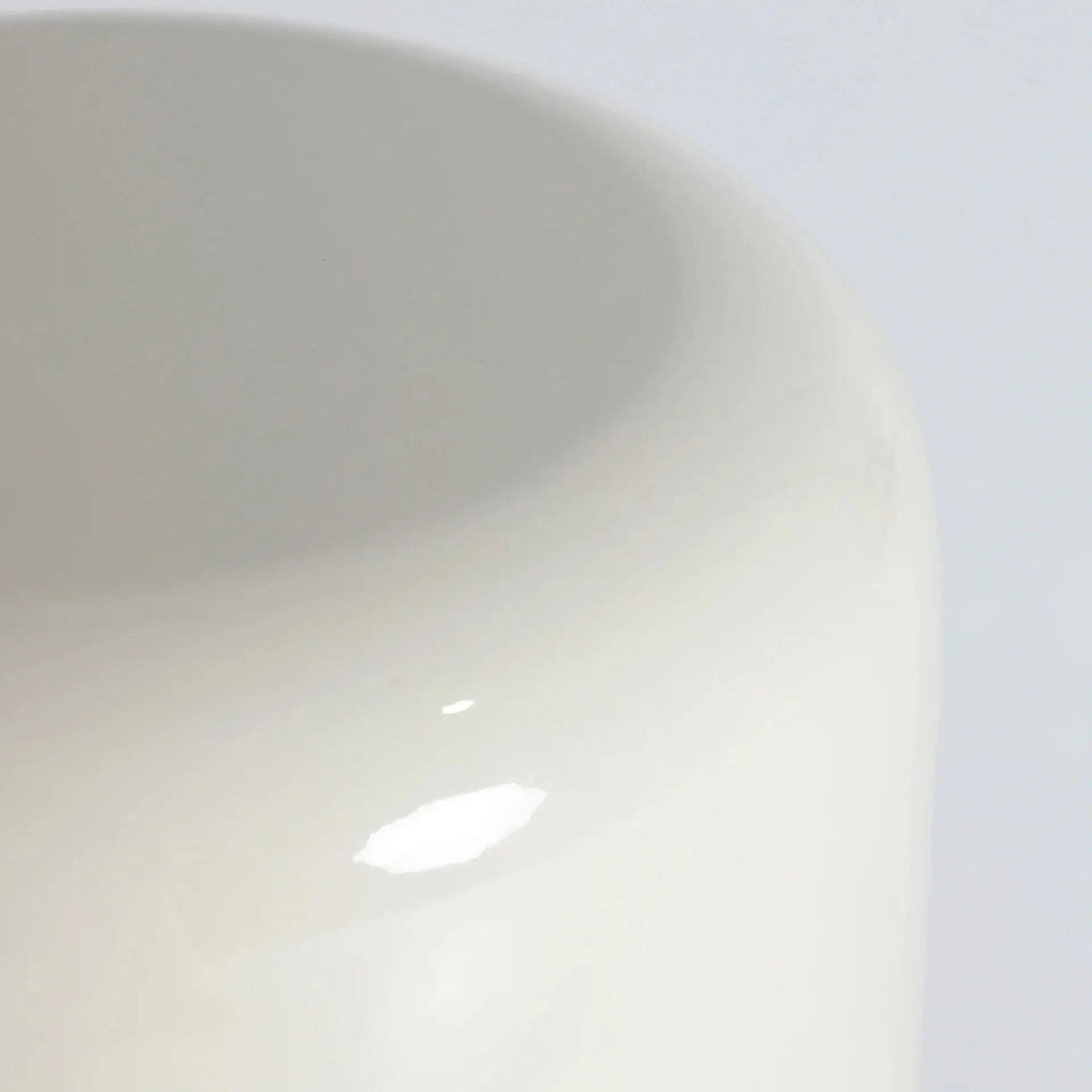 Table d'Appoint de Bout de Canapé 100% Fer en Blanc Cassé GREI - 38 cm KODU