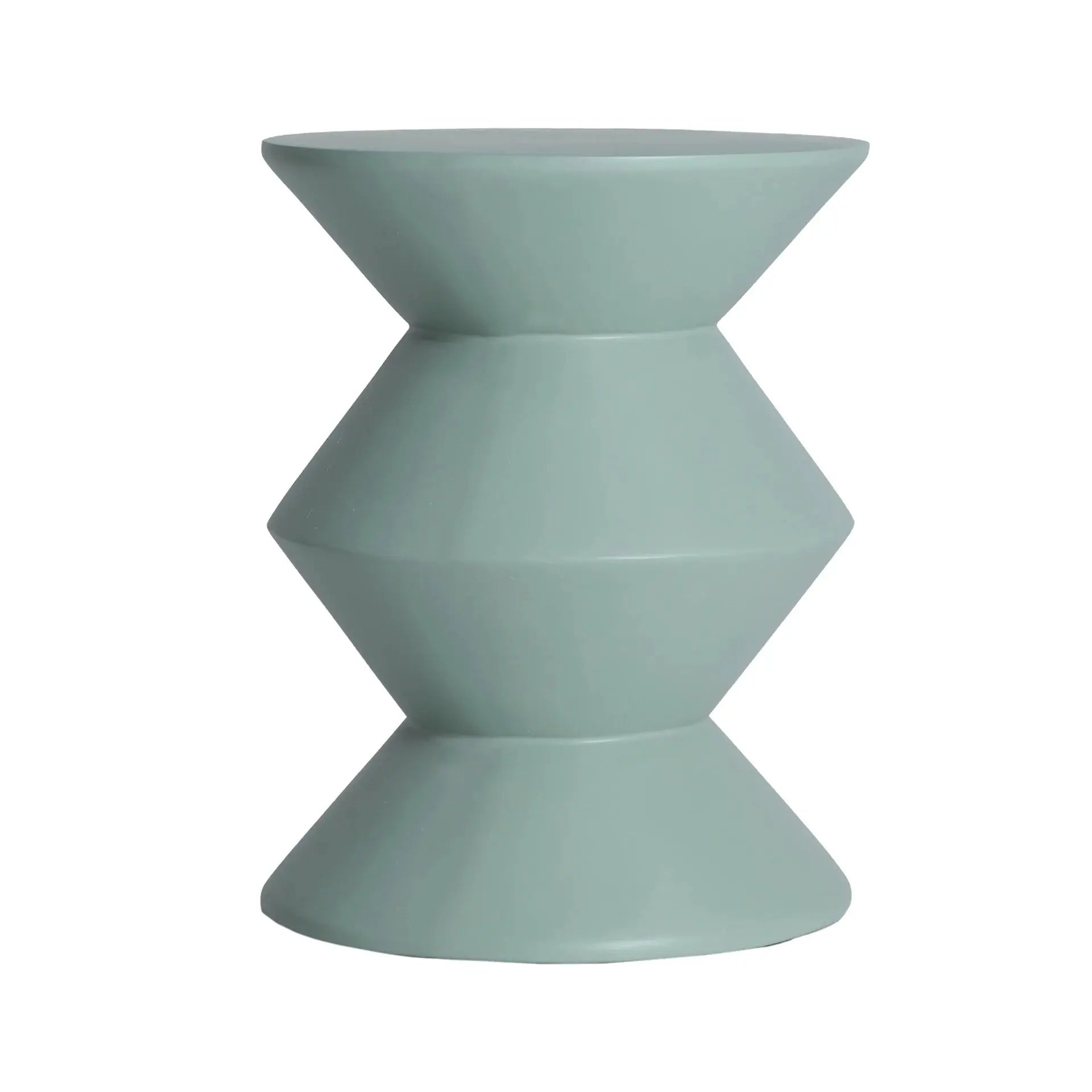 Table d'Appoint de Bout de Canapé en Béton Armé Vert MELLE - 36 cm KODU