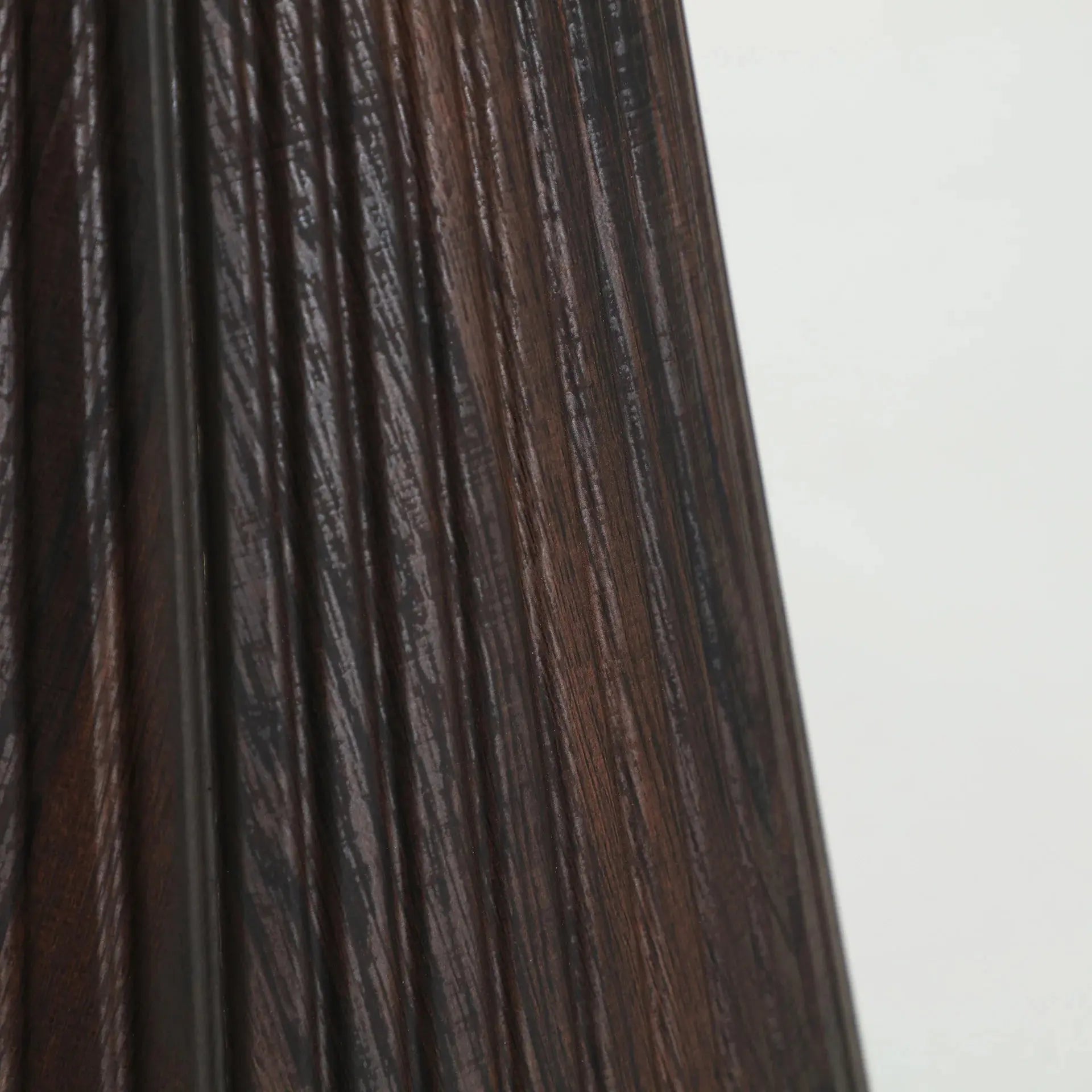 Table d'Appoint de Bout de Canapé en Bois MDF Marron avec Plateau en Marbre Synthétique Beige VERONA - 55 cm KODU