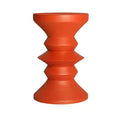 Table d'Appoint de Bout de Canapé en Fer Orange THUN - 36 cm KODU