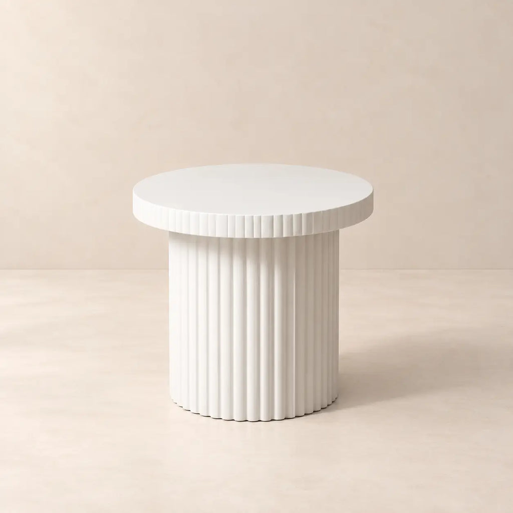 Table d’appoint en Béton Ciré OLGA - 40 cm Hawali Home