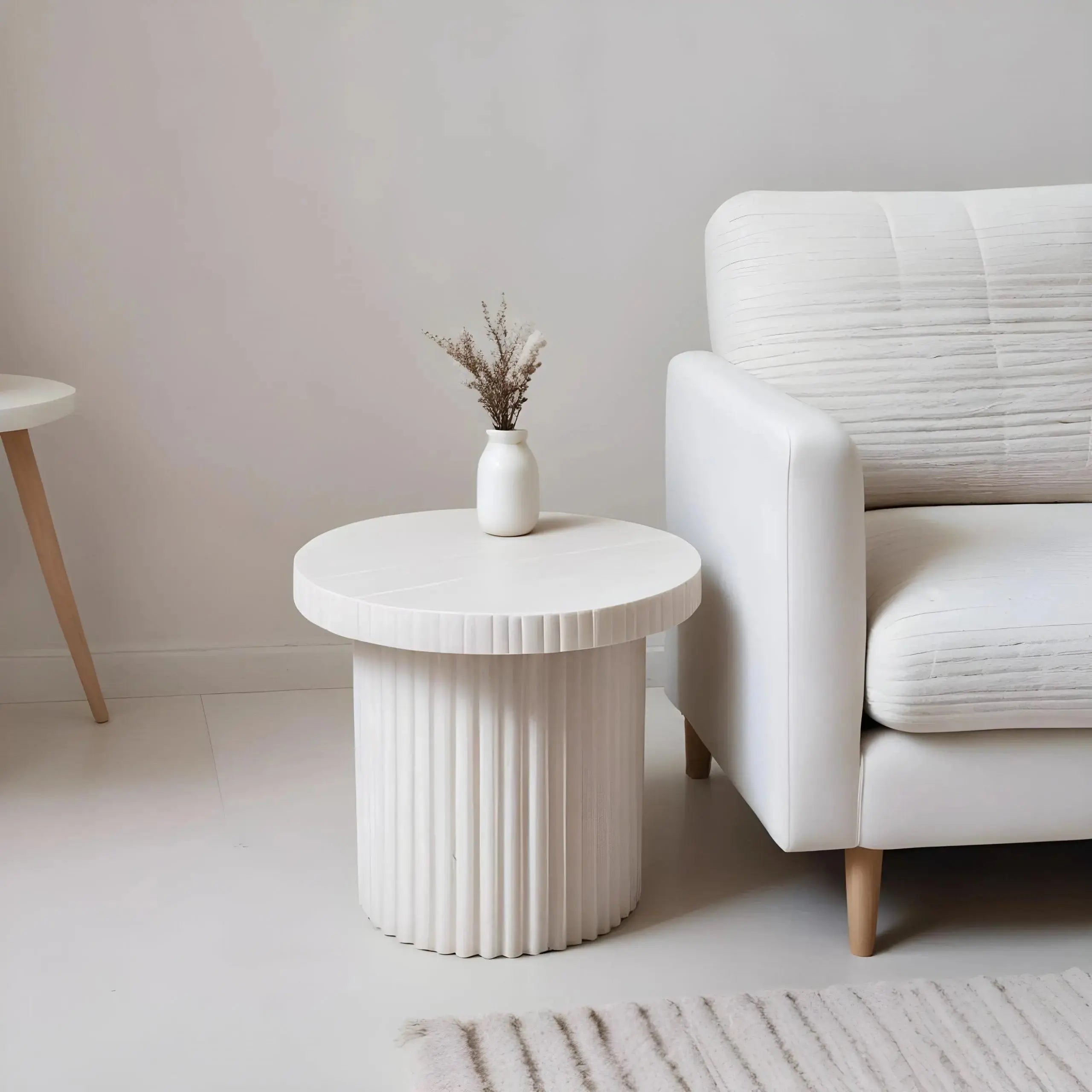 Table d’appoint en Béton Ciré OLGA - 40 cm Hawali Home