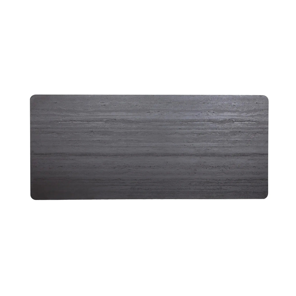 Table de Salle à Manger en Bois MDF Marron ARQA - 220 x 96 cm KODU