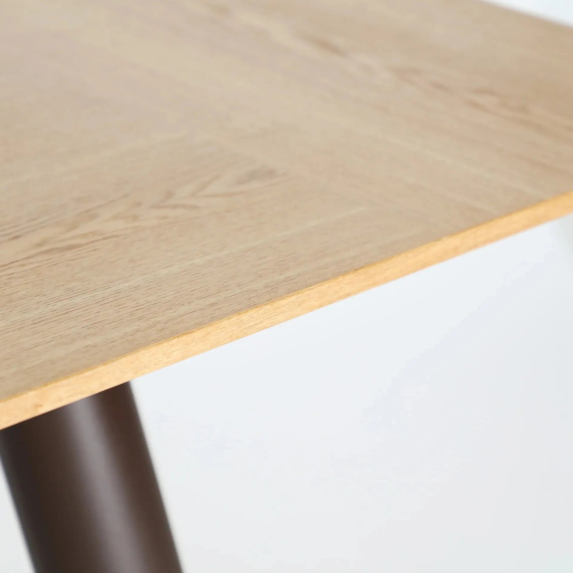 Table de Salle à Manger en Bois MDF Marron Clair ORBE - 220 x 95 cm KODU