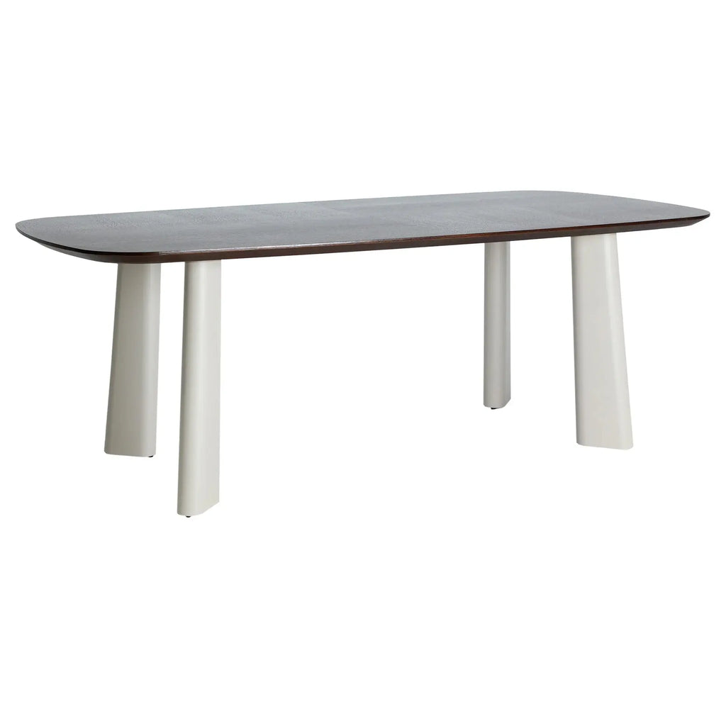Table de Salle à Manger en Bois MDF Marron VOLTA - 215 x 105 cm KODU